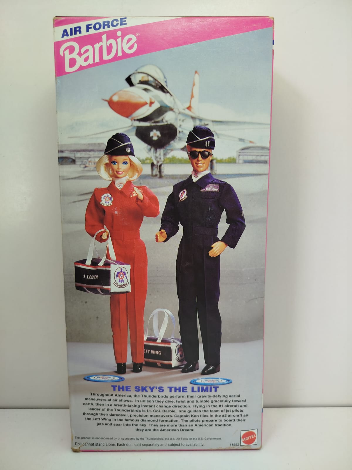 Air Force Barbie - Thunderbirds Special Edition, lanzada por Mattel en 1993