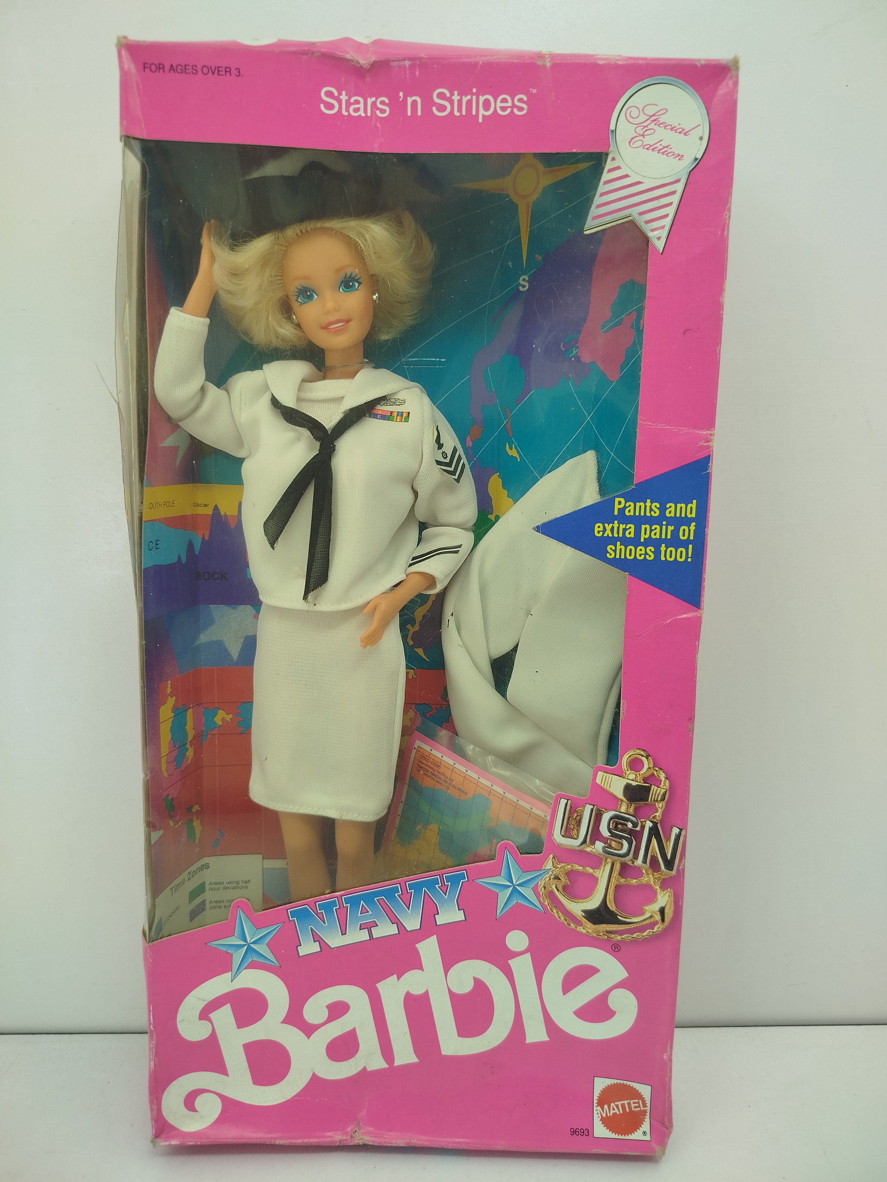 Barbie Navy Stars 'n Stripes Edición Especial de 1991 