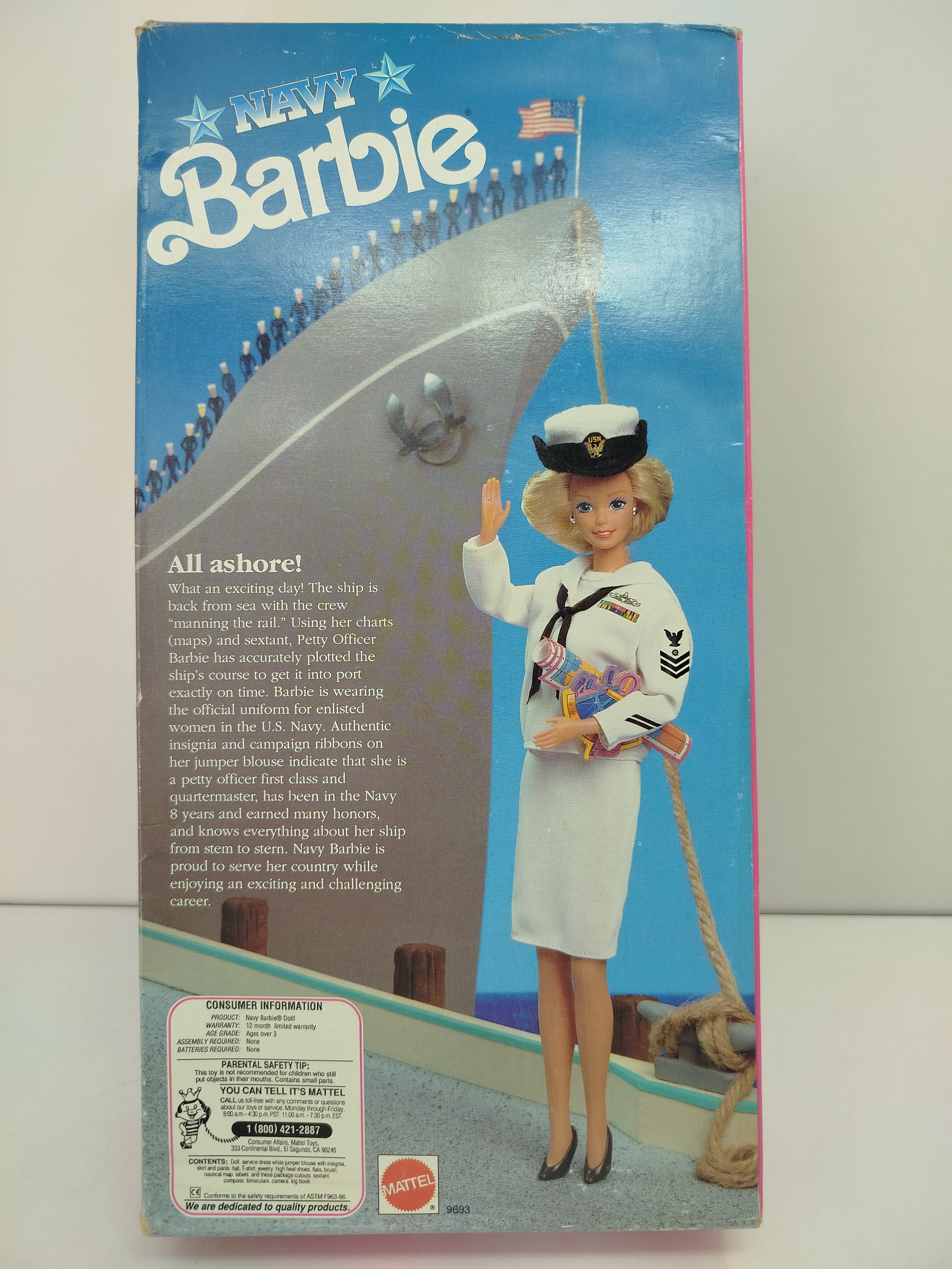 Barbie Navy Stars 'n Stripes Edición Especial de 1991 