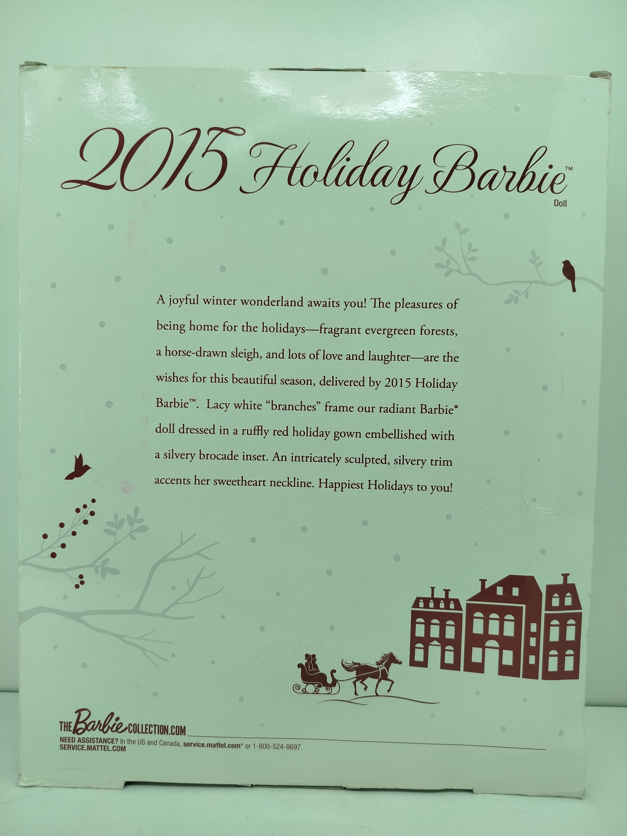  Barbie Holiday 2015 Edición de Colección (versión afroamericana) 