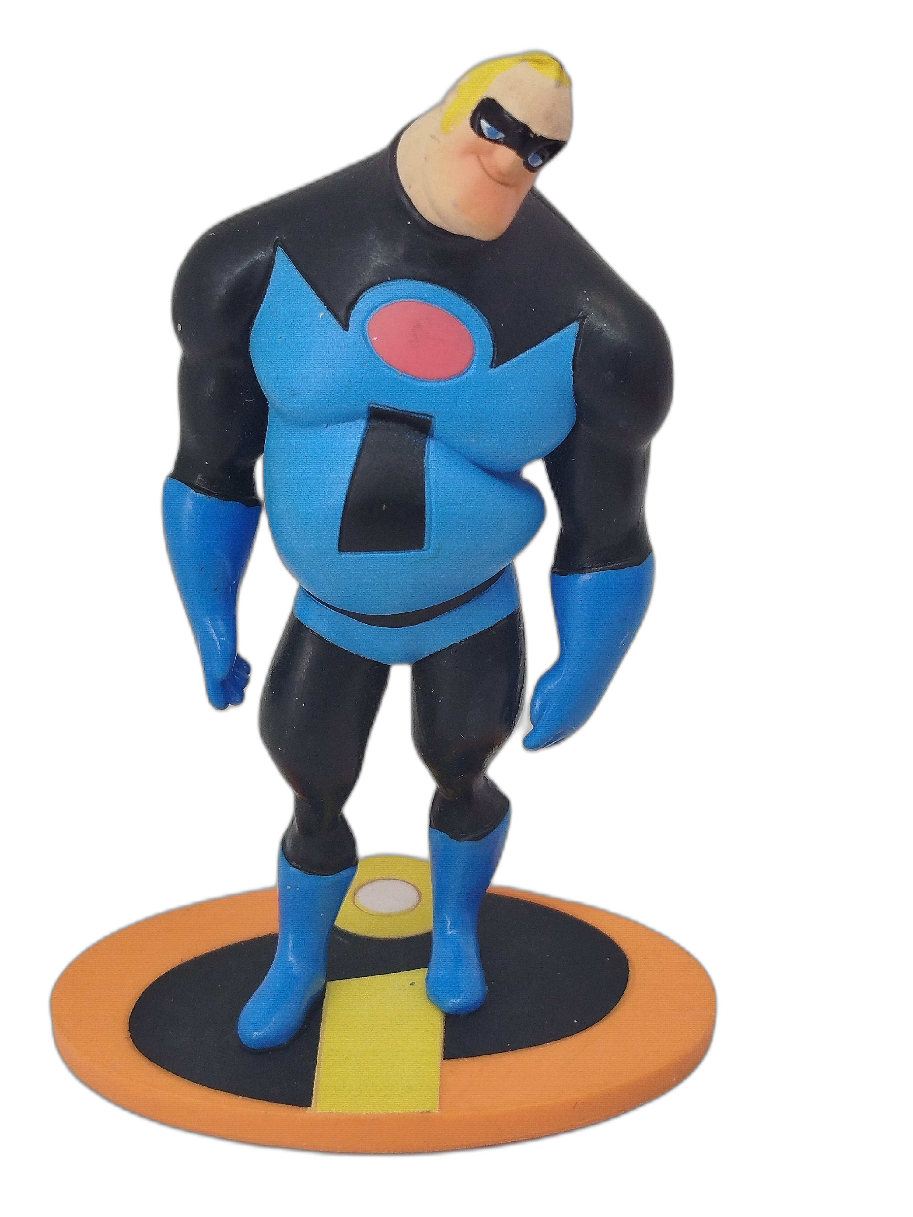 Los Increibles  -    Mr. Increíble vistiendo su icónico traje azul de los "Días de Gloria"