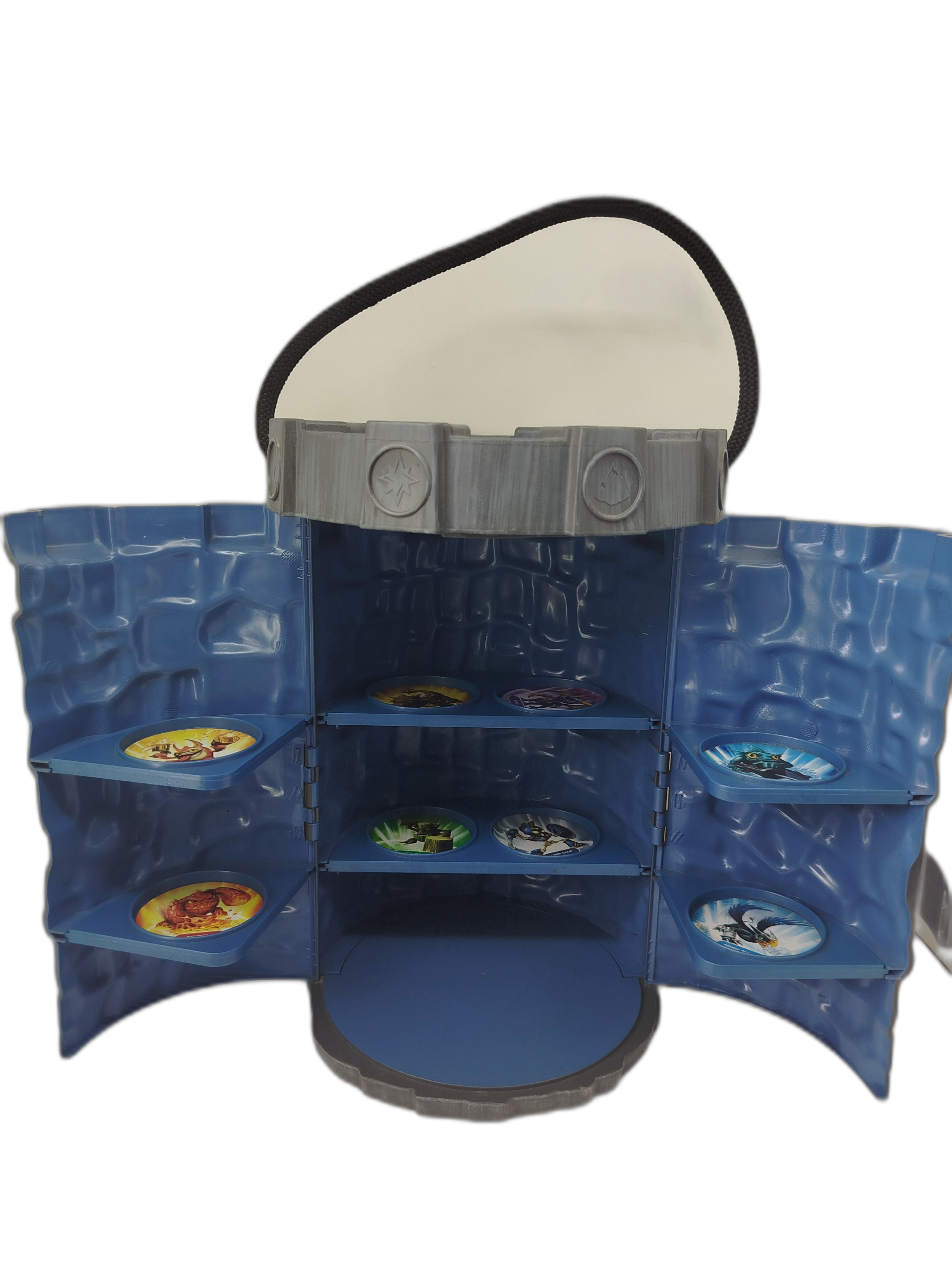 SKYLANDER - Spyro's Adventure Tower Case, un estuche oficial fabricado por PowerA bajo la licencia de Activision, 11 figuras y un portal Wireless