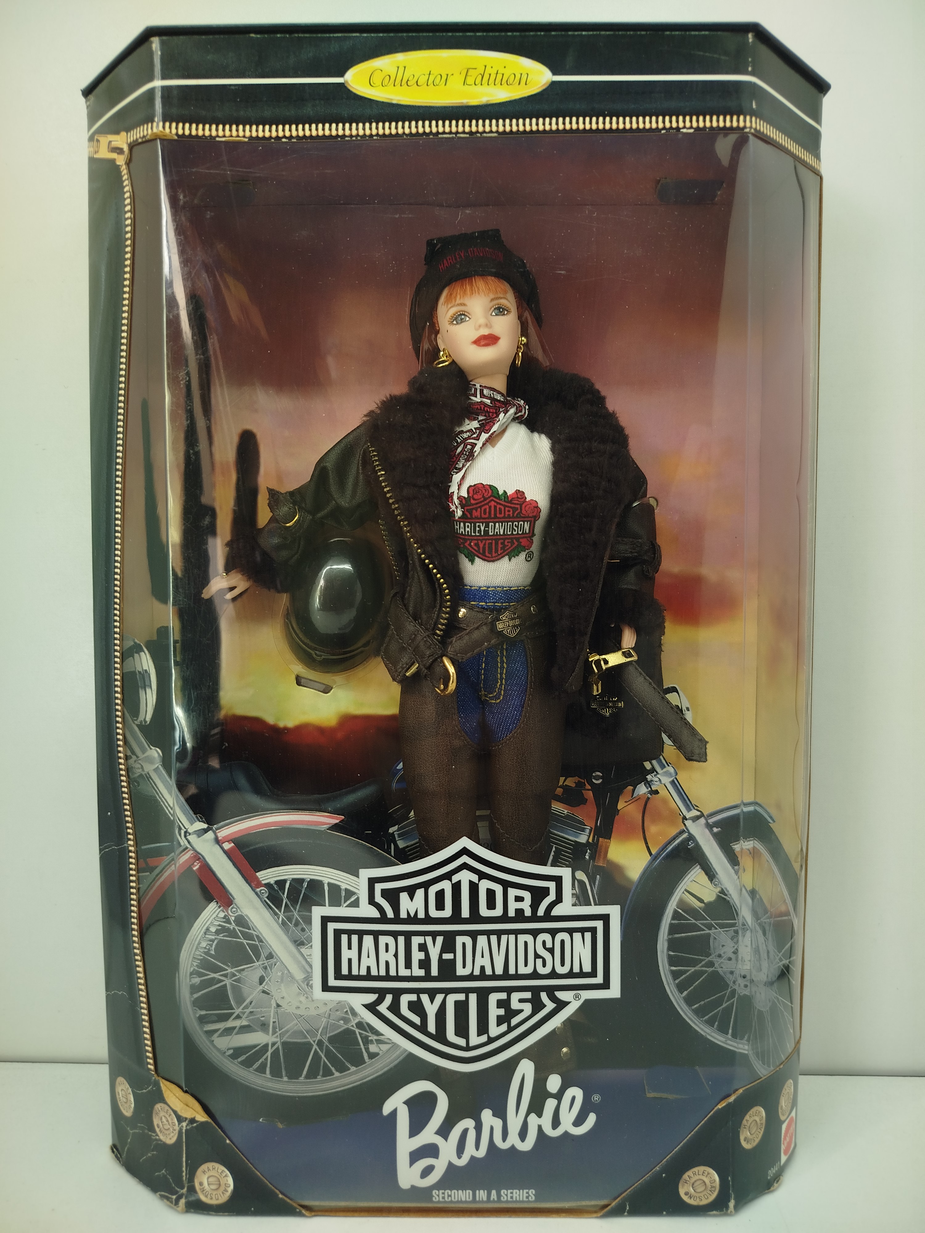 Barbie Harley-Davidson #2 (Segunda en la Serie) de Edición para Coleccionistas, lanzada por Mattel en 1998