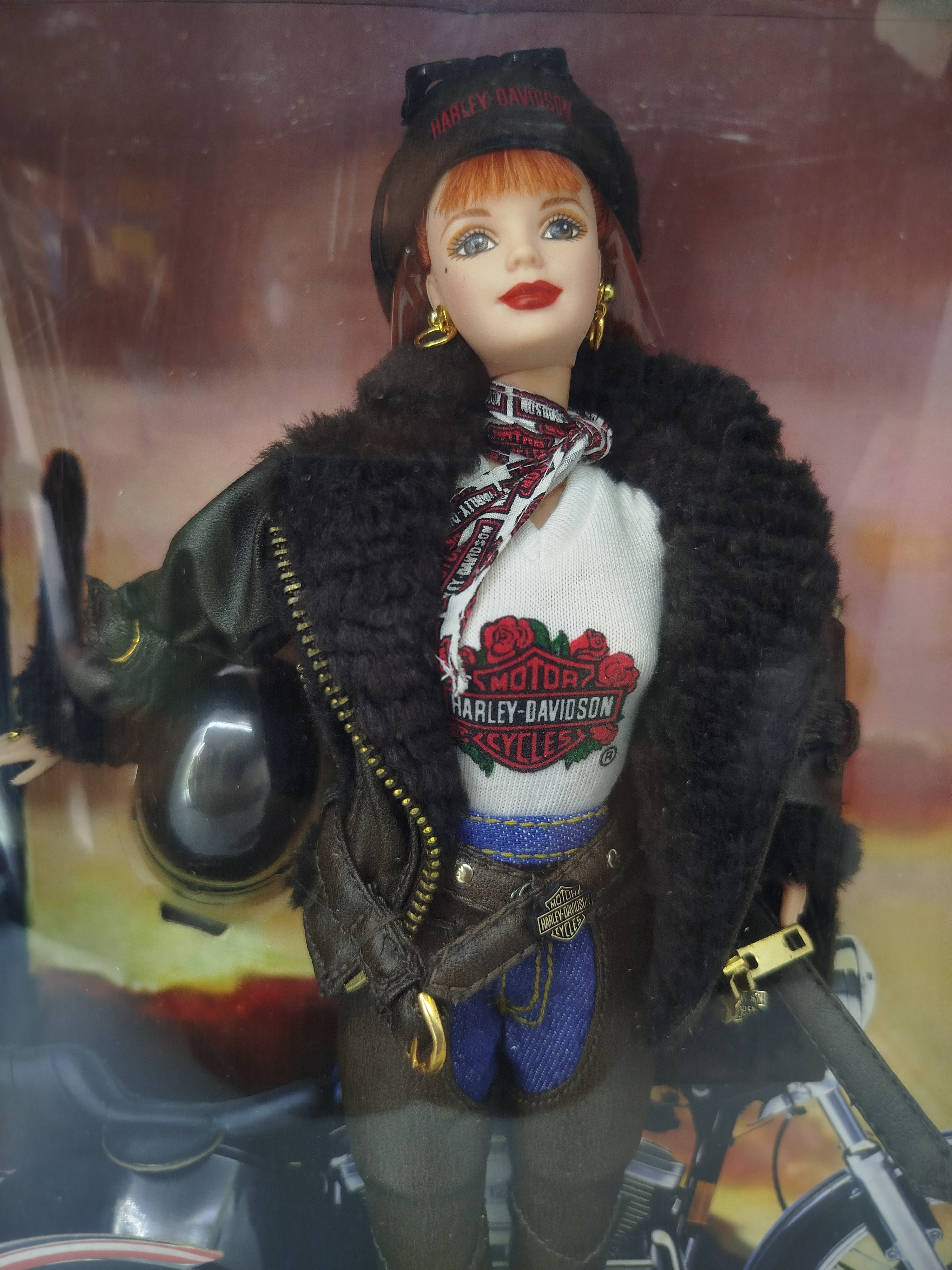 Barbie Harley-Davidson #2 (Segunda en la Serie) de Edición para Coleccionistas, lanzada por Mattel en 1998