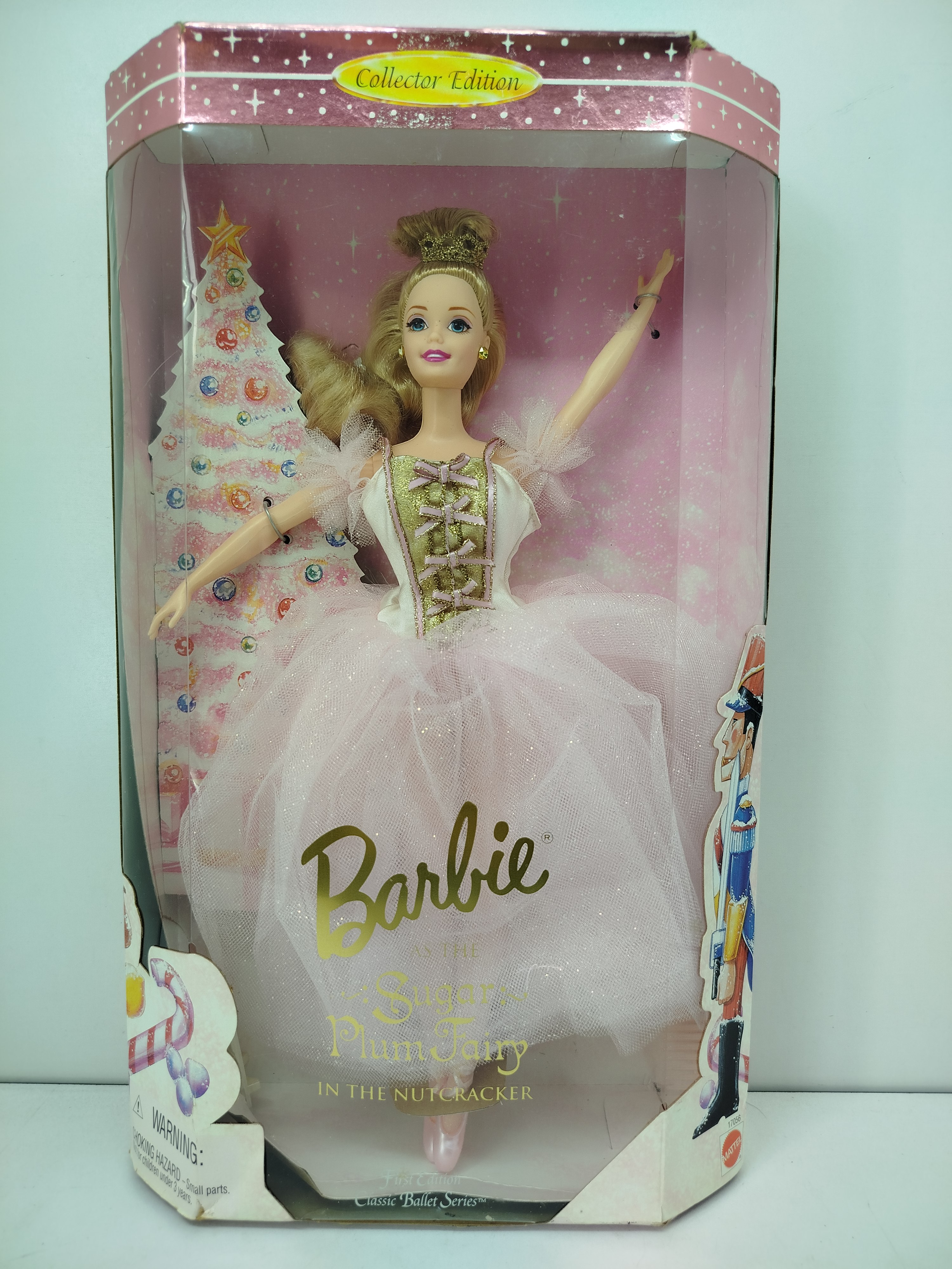 Barbie as the Sugar Plum Fairy in the Nutcracker (El Hada de Azúcar) de la Edición de Colección, lanzada por Mattel en 1996 