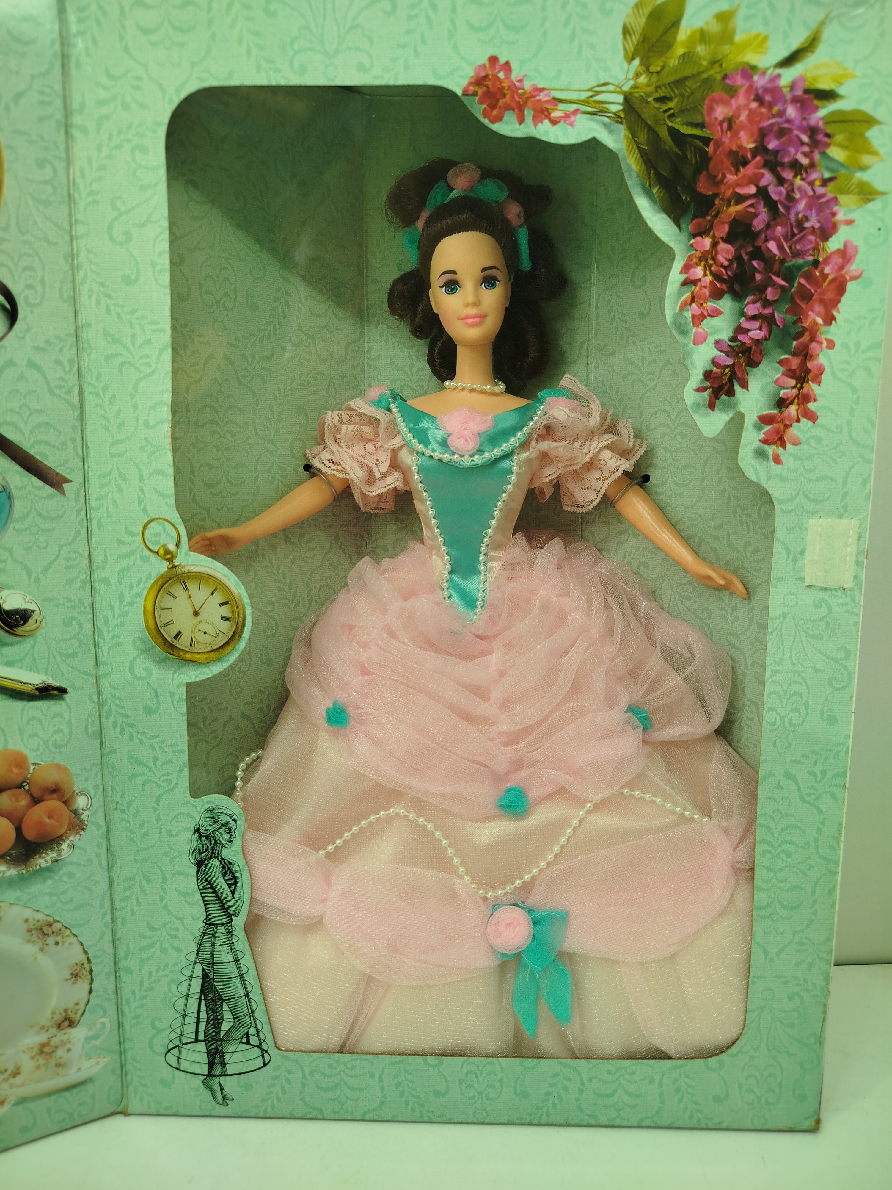 Muñeca 1850's Southern Belle Barbie de la línea The Great Eras Collection (Volumen 4), lanzada al mercado por Mattel entre 1993 y 1994