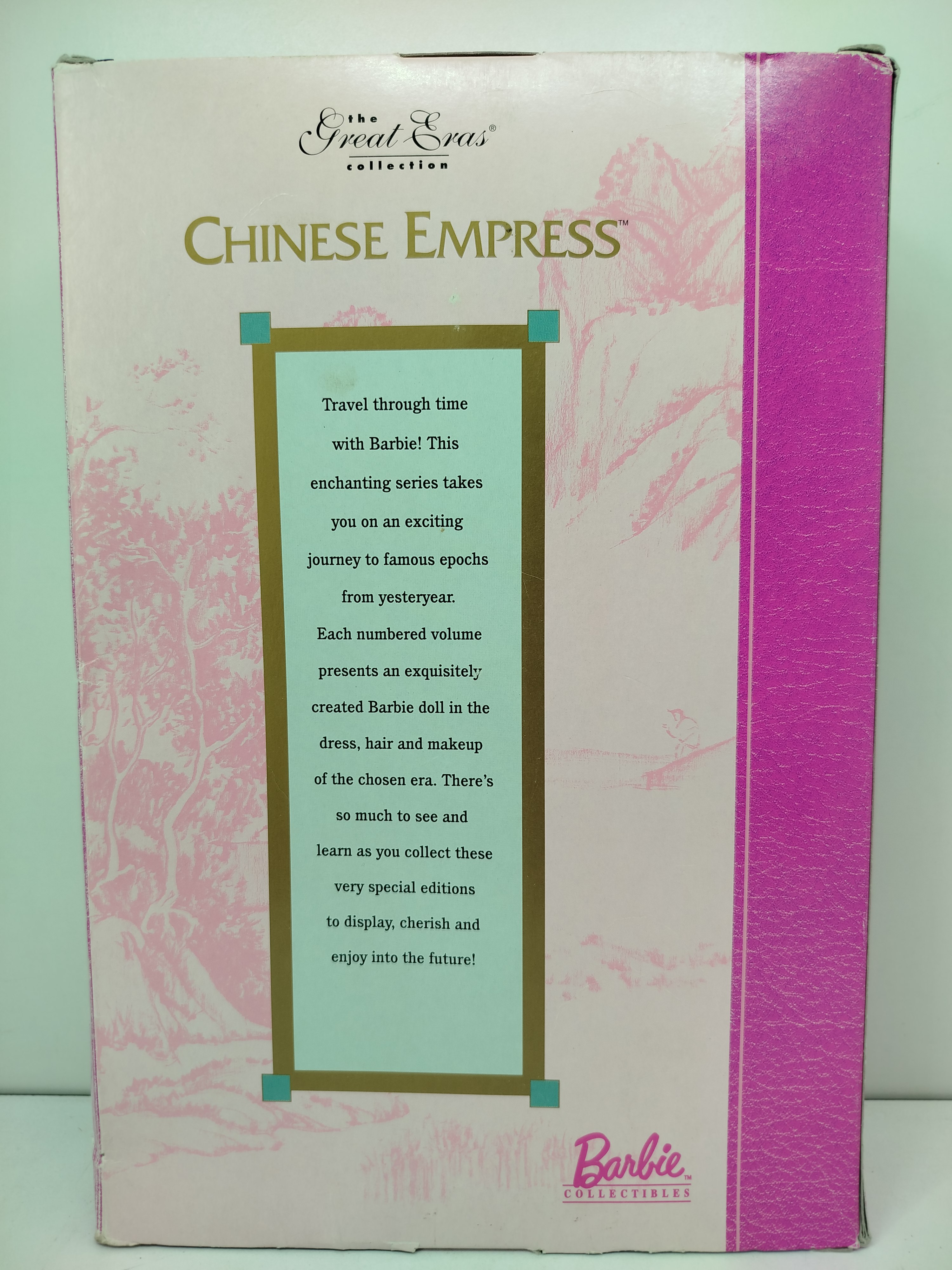 Chinese Empress Barbie (Emperatriz China), perteneciente al Volumen 10 de la línea The Great Eras Collection, lanzada por Mattel en 1996 