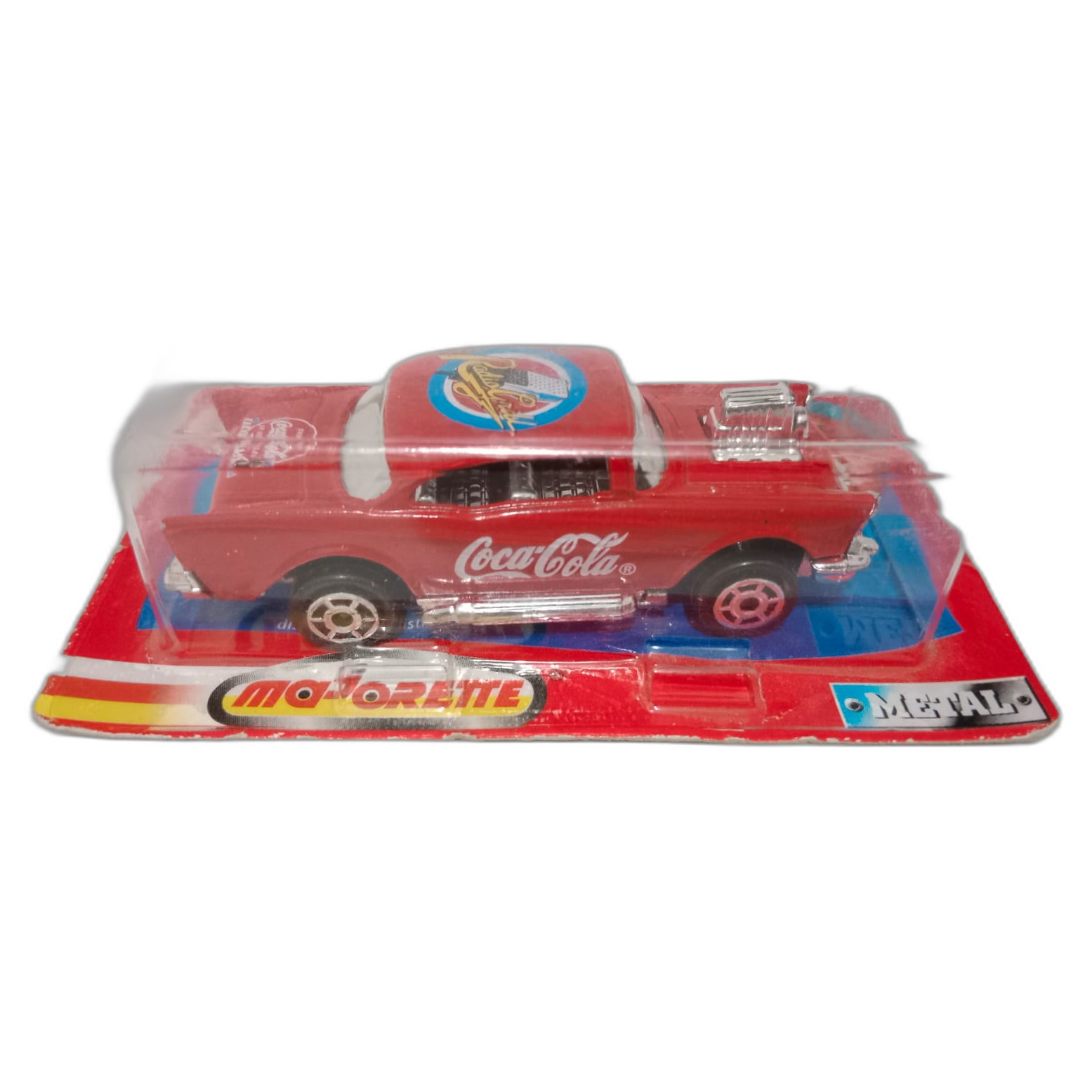 Vehiculo vintage coca cola 1:64 Corvette 1958 - 1997