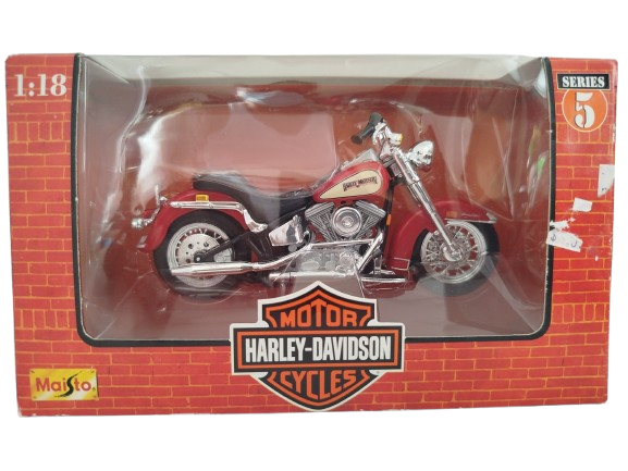 Motocicleta Harley Davidson marca maisto.