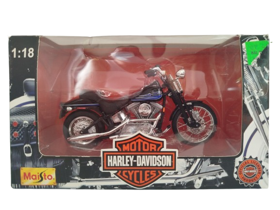 Motocicleta Harley Davidson marca maisto.