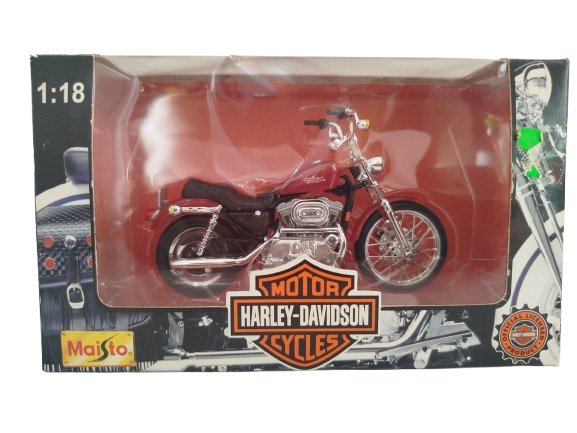 Motocicleta Harley Davidson marca maisto.