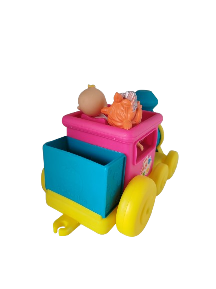 COCO MELON - TREN MUSICAL, CON SONIDOS Y DOS FIGURAS