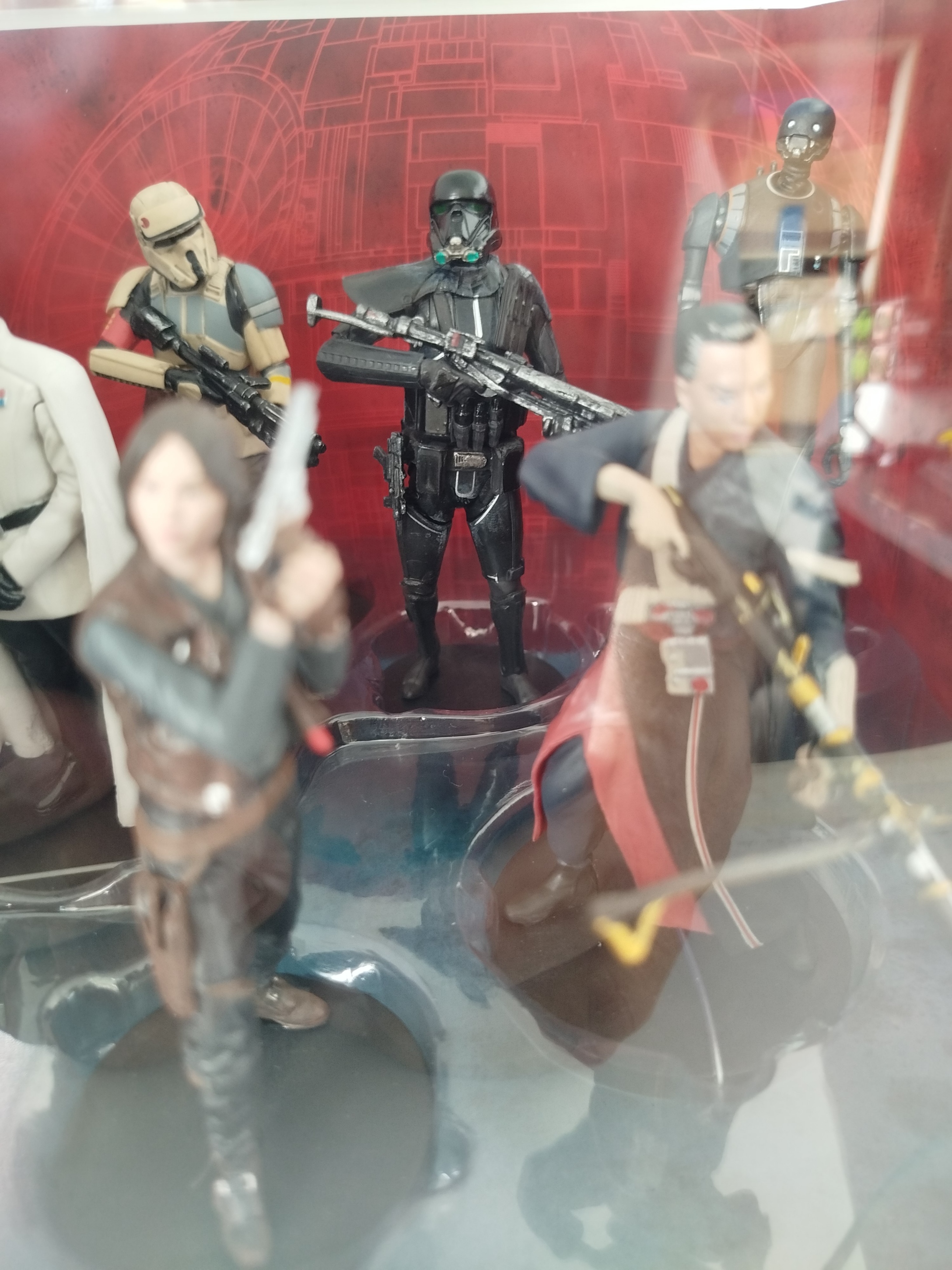 Set de figuras  coleccionables de Disney Store  - Pelicula Rogue One, de Star Wars