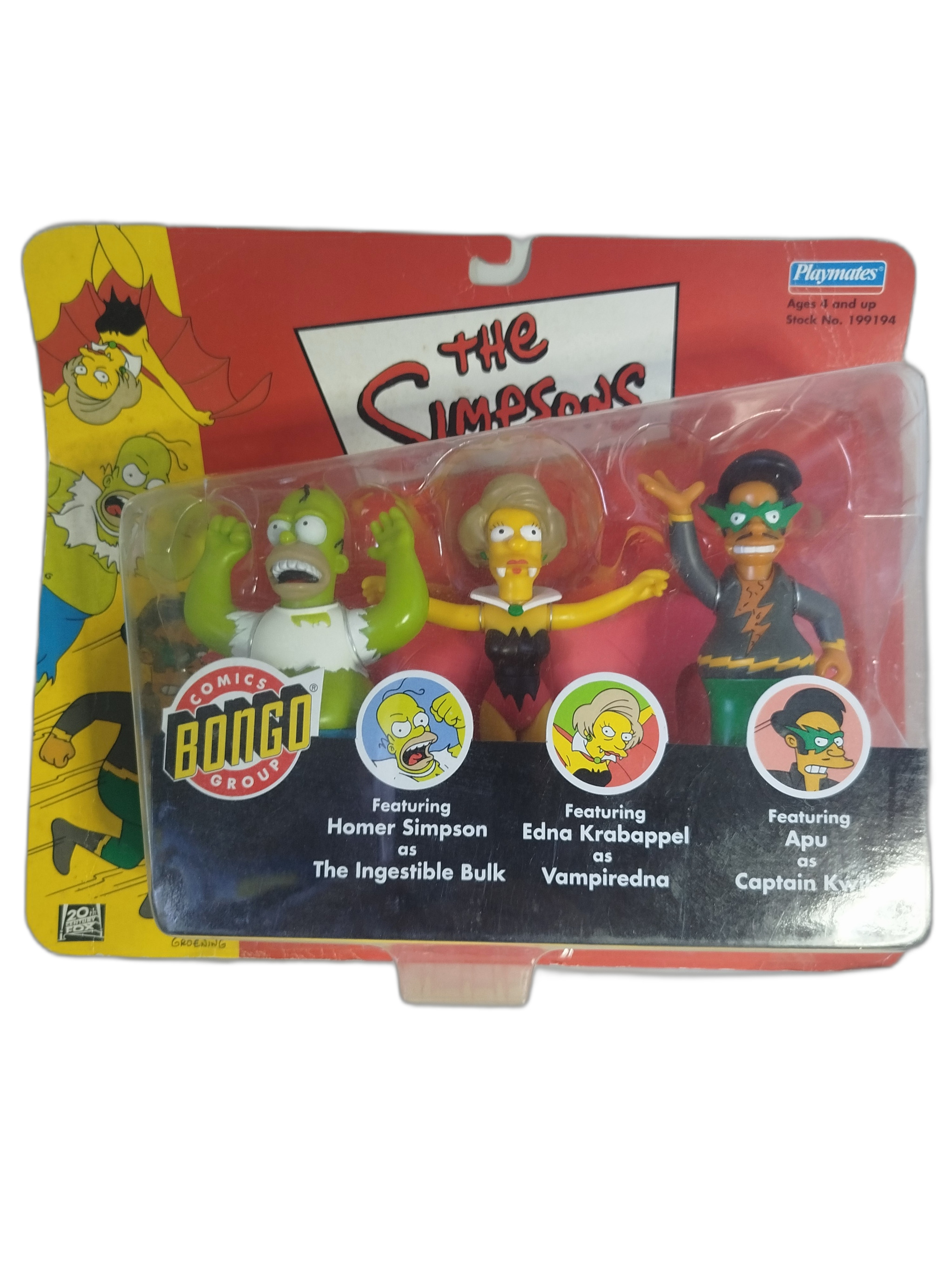 Homero simpson, Edna Krabappel y Apu