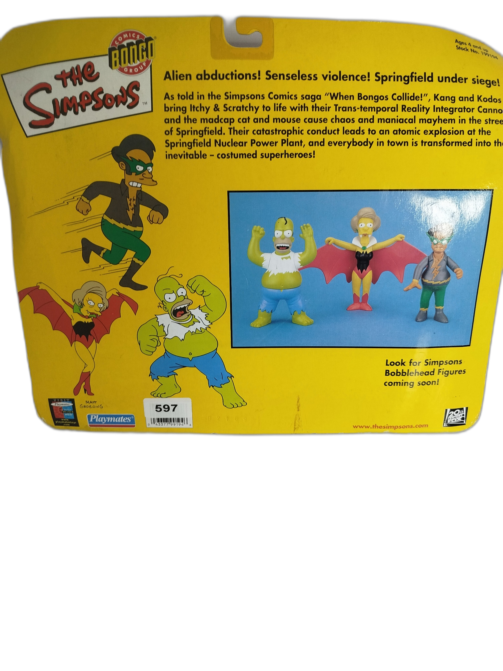 Homero simpson, Edna Krabappel y Apu