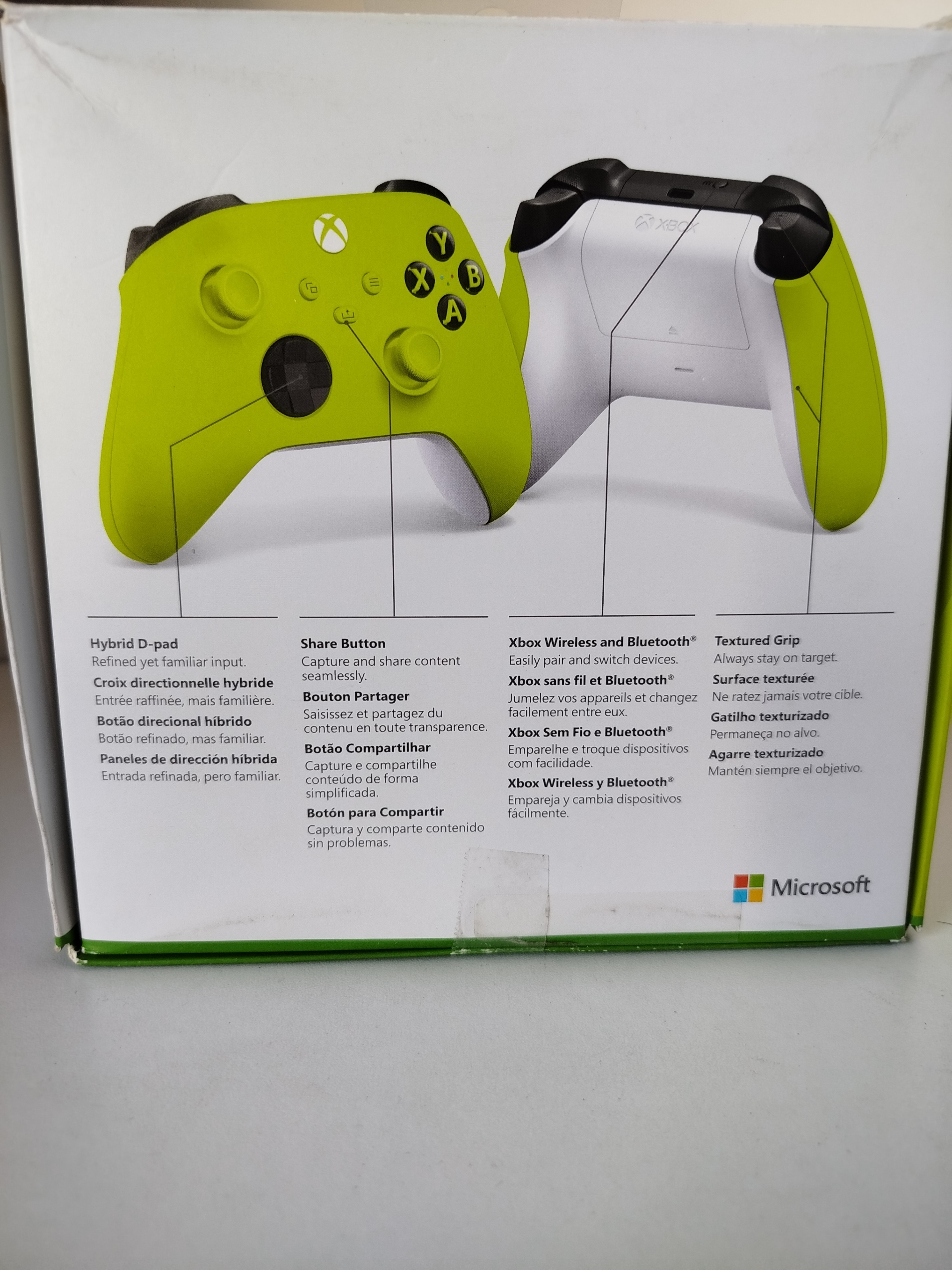 Microsoft  Xbox - Wireless Controller. Modelo Electric volt. Funciona con Xbox Series XIS, Xbox One, Windows PC, Android e IOS