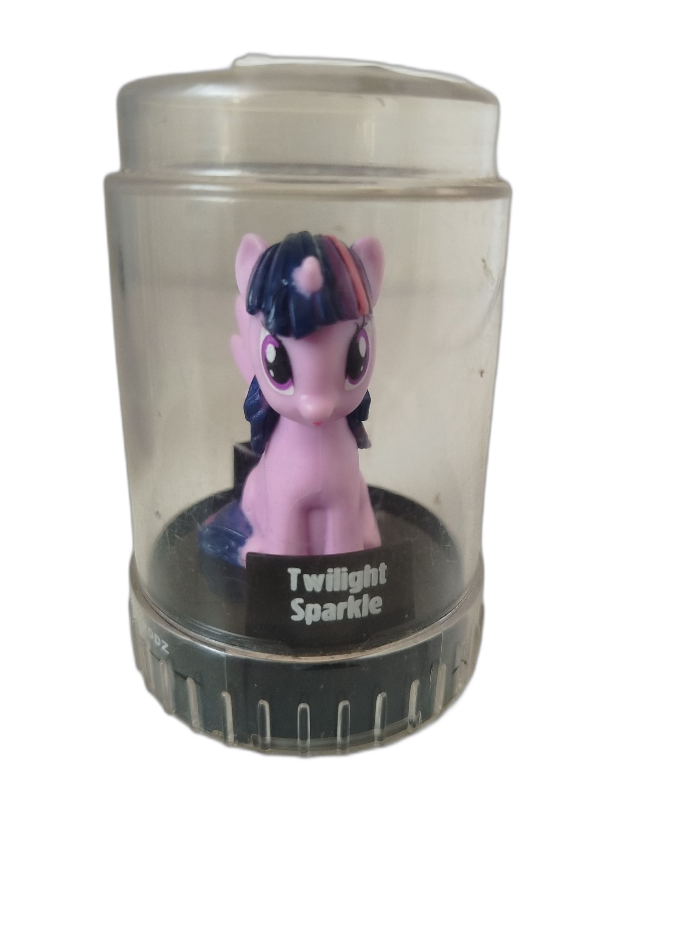 6 PODZ -  My Litle Pony - Cápsulas  transparentes con base negra