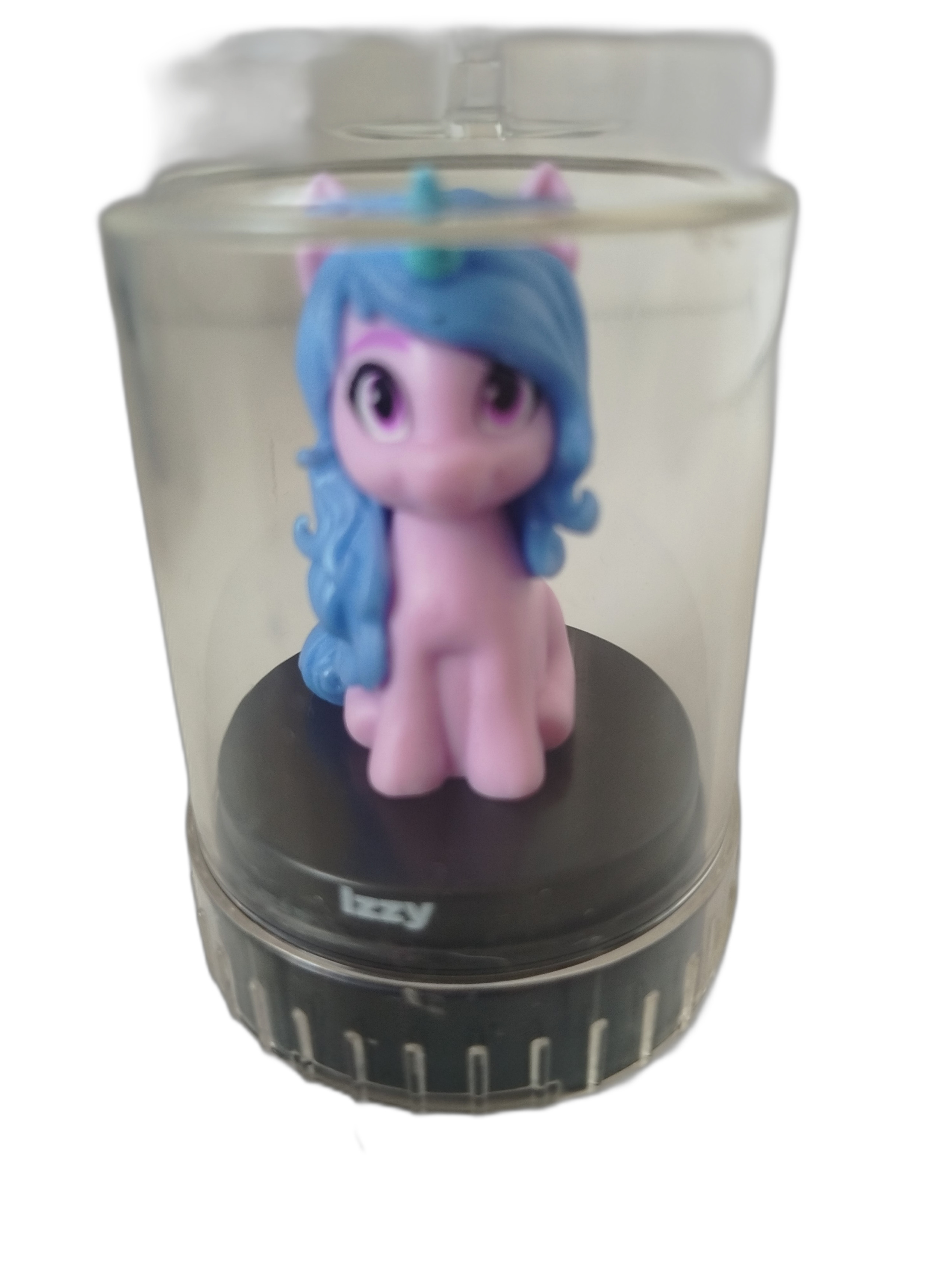6 PODZ -  My Litle Pony - Cápsulas  transparentes con base negra