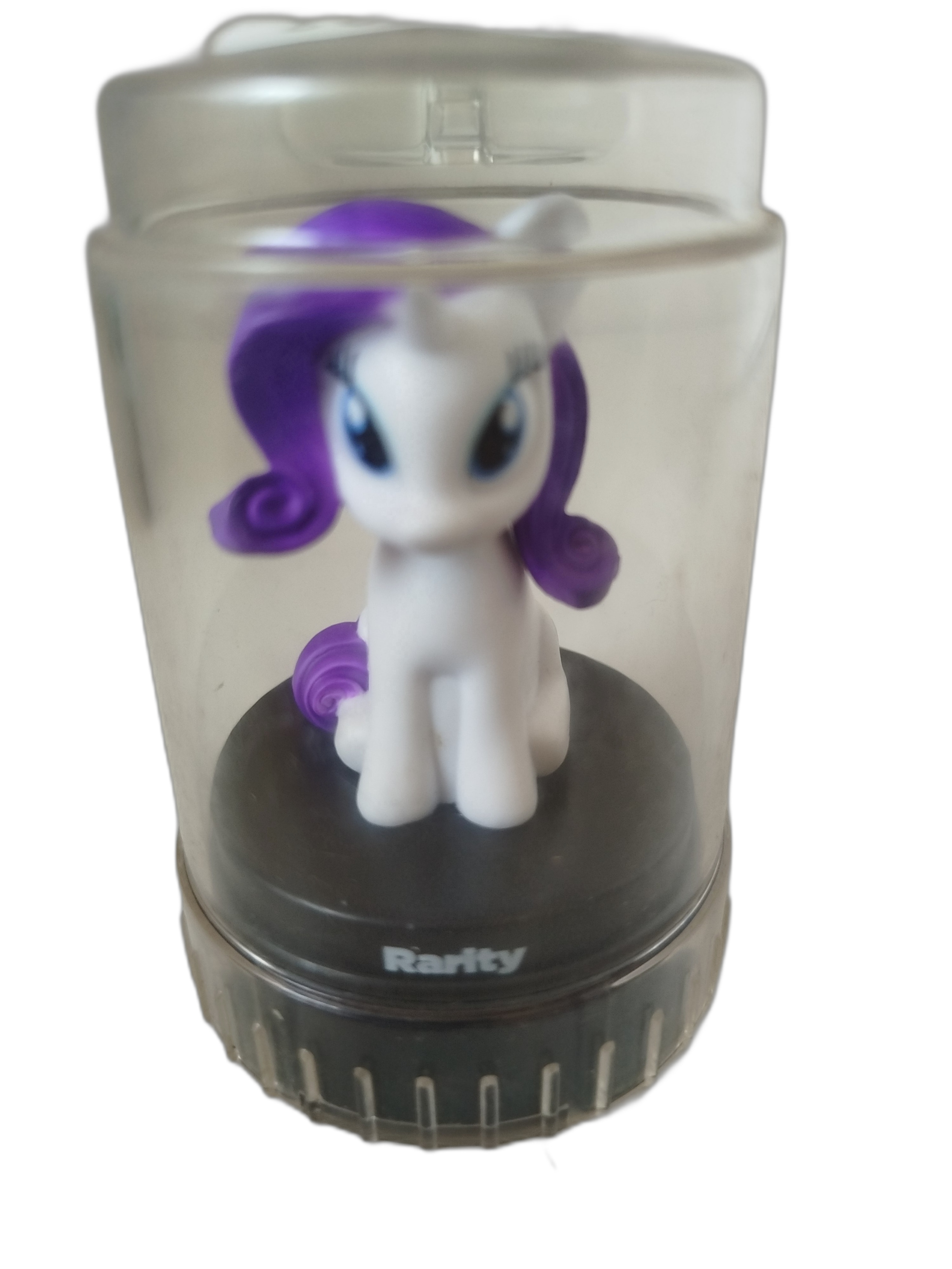 6 PODZ -  My Litle Pony - Cápsulas  transparentes con base negra