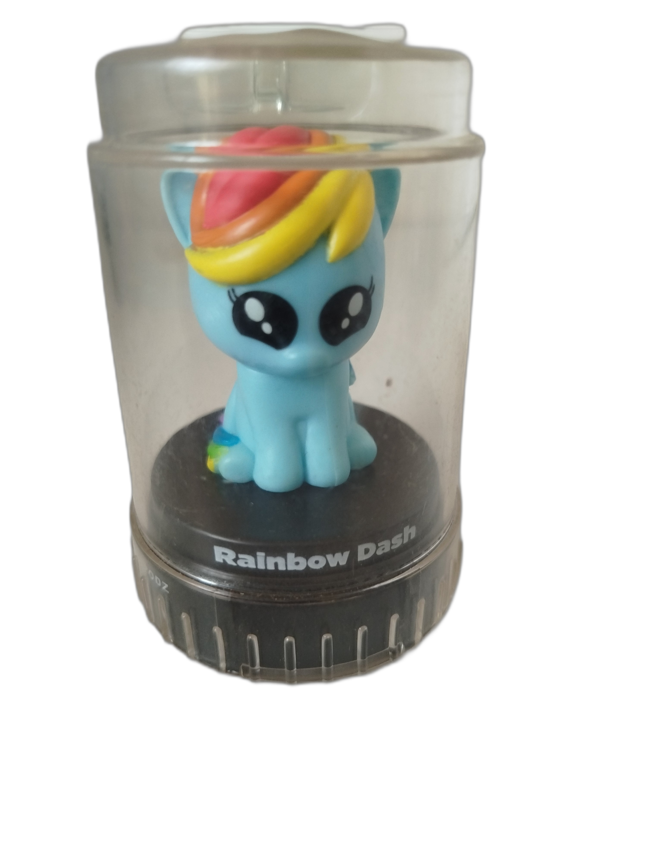 6 PODZ -  My Litle Pony - Cápsulas  transparentes con base negra
