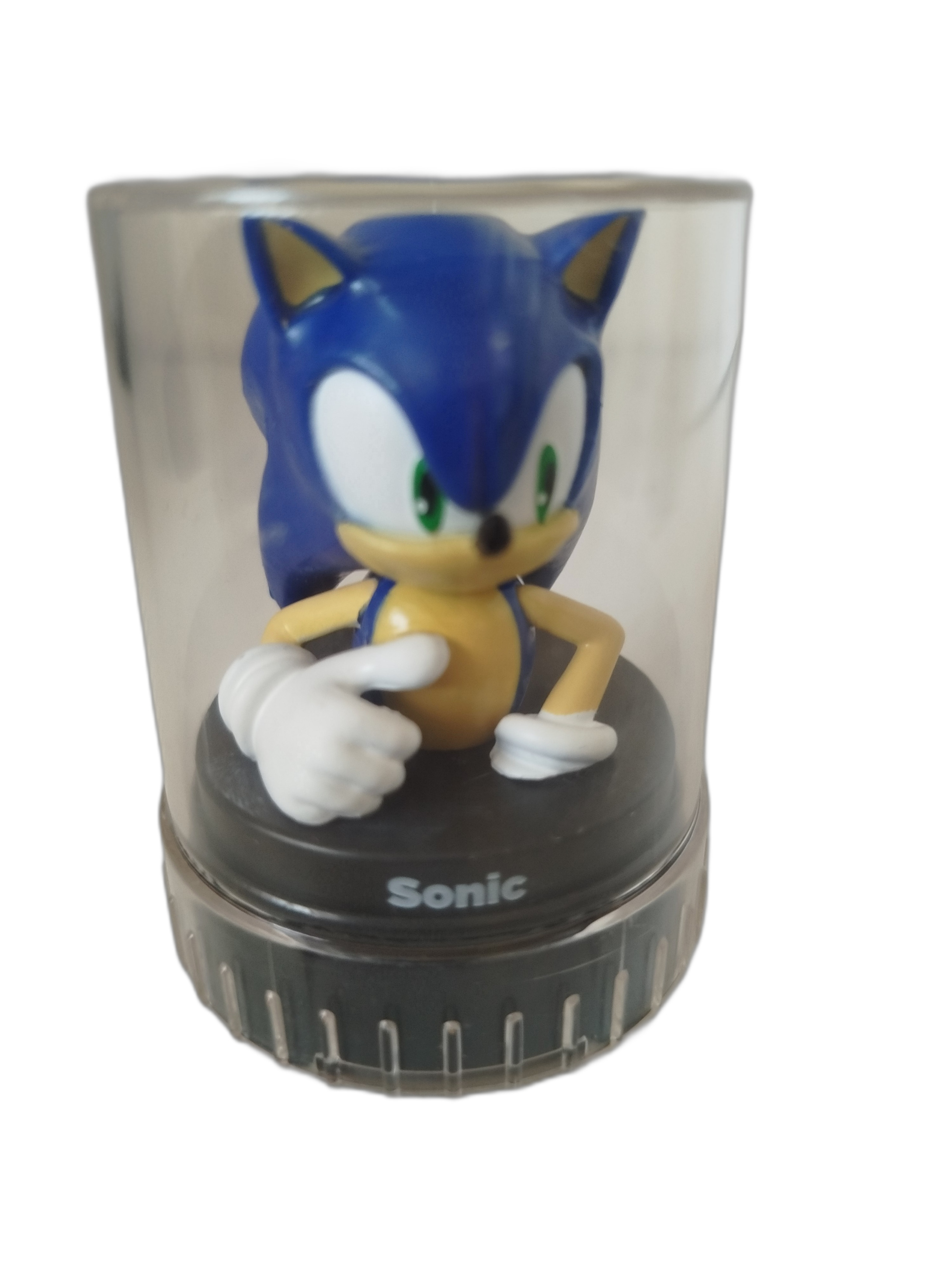 1 PODZ - Sonic - Cápsulas  transparentes con base negra