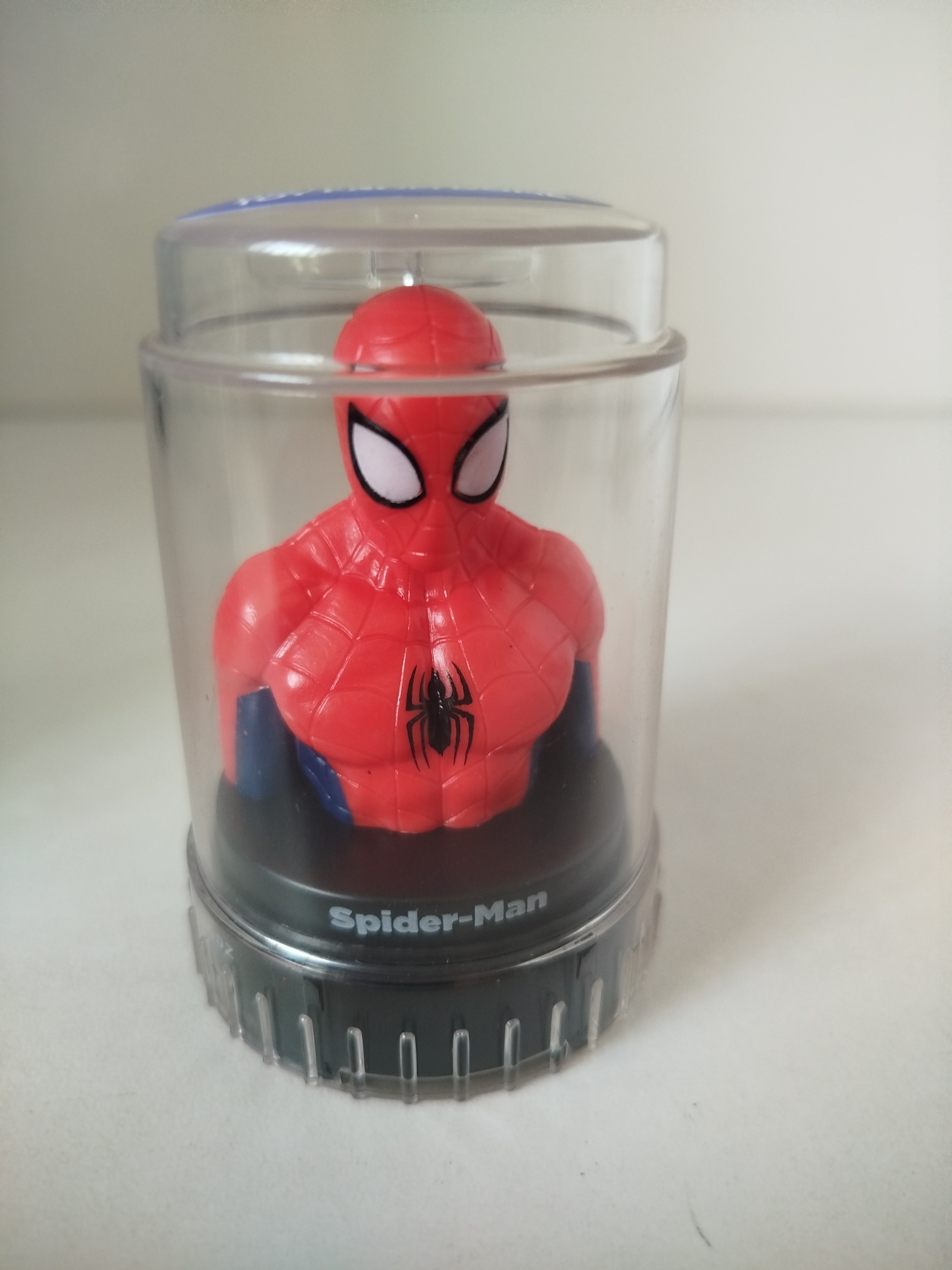4 PODZ - Superheroes - Cápsulas  transparentes con base negra