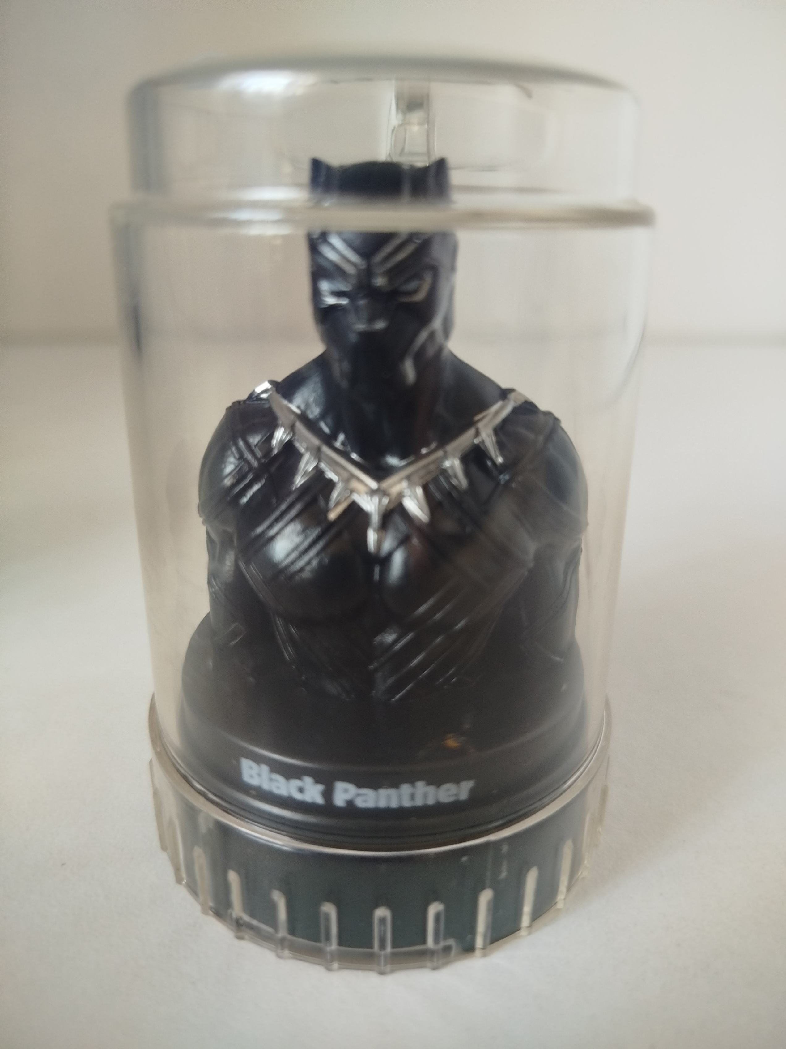4 PODZ - Superheroes - Cápsulas  transparentes con base negra
