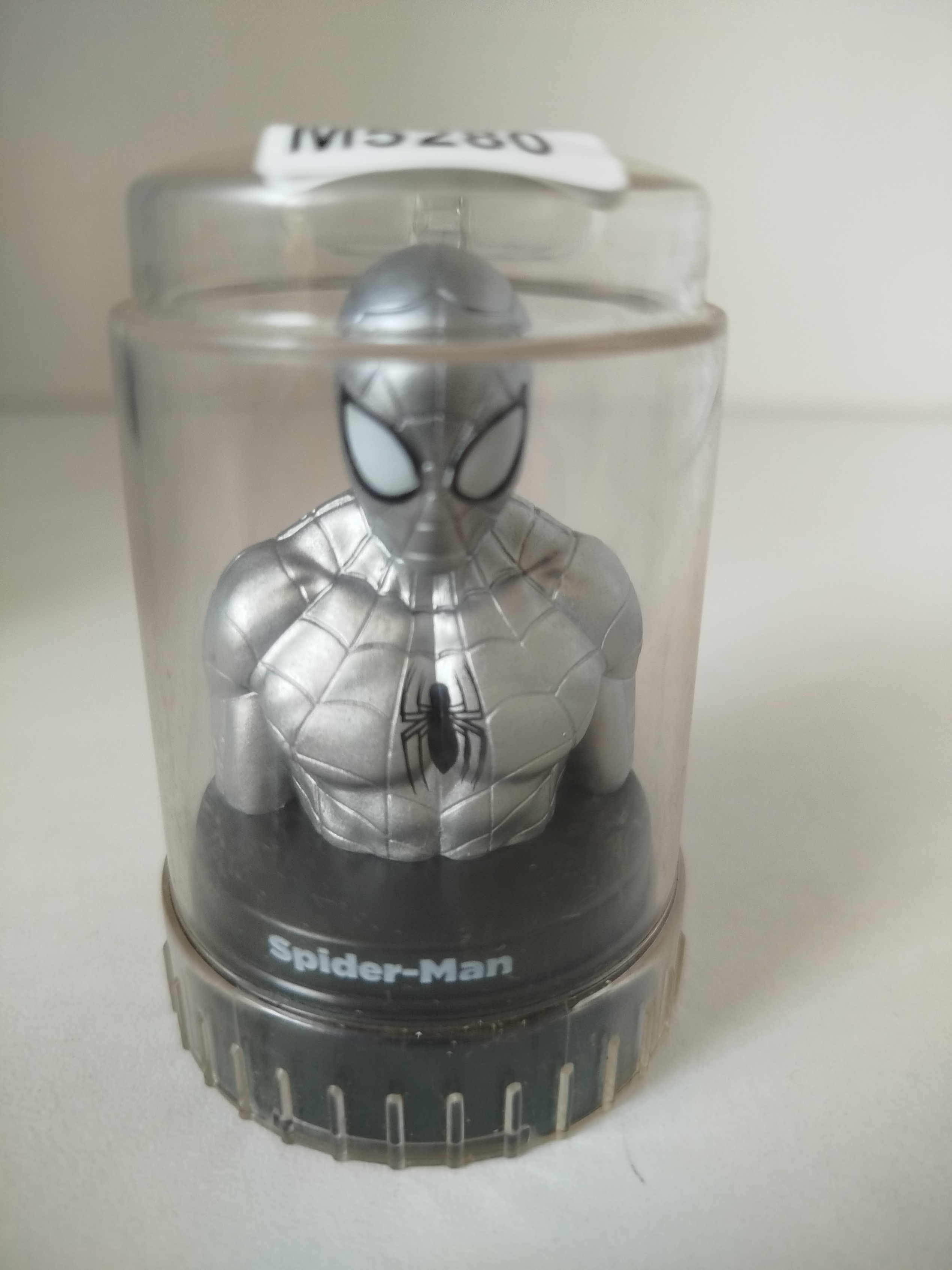 4 PODZ - Superheroes - Cápsulas  transparentes con base negra