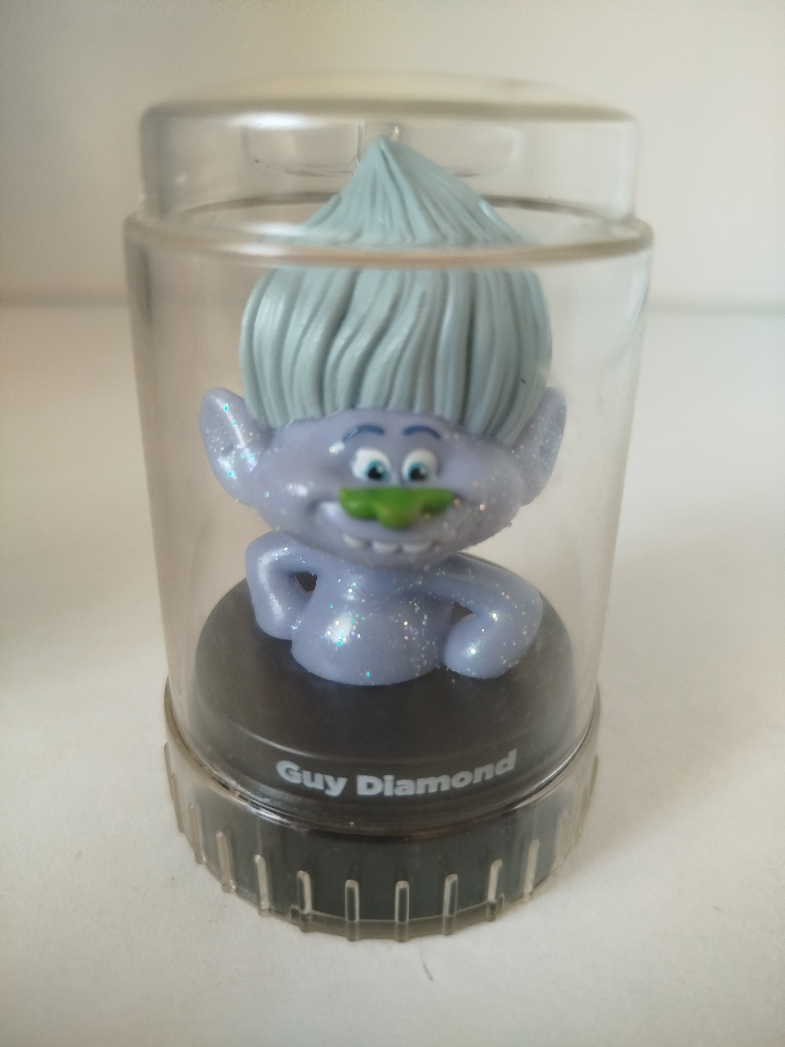3 PODZ - Trolls - Cápsulas  transparentes con base negra