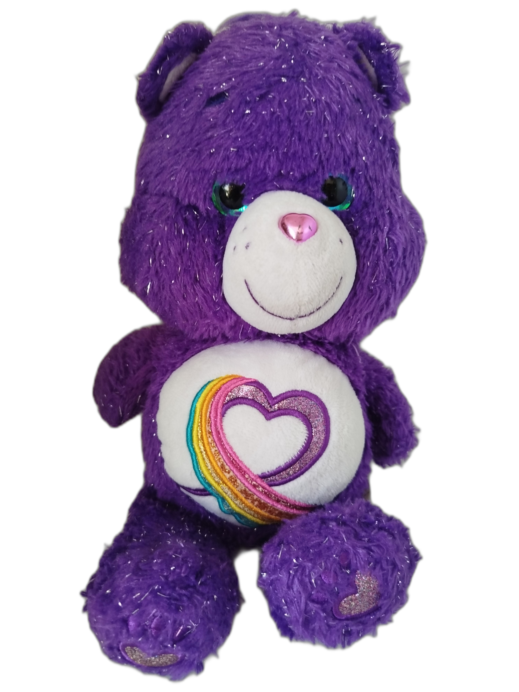 Osito Cariñosito con corazón arcoiris