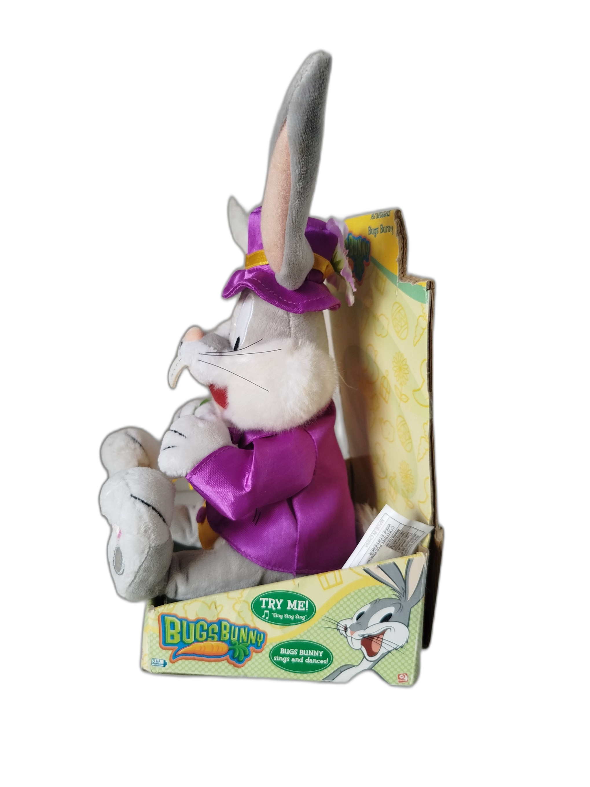 Looney Tunes - Peluche Bugs Bunny - NO FUNCIONA EL DISPOSITIVO