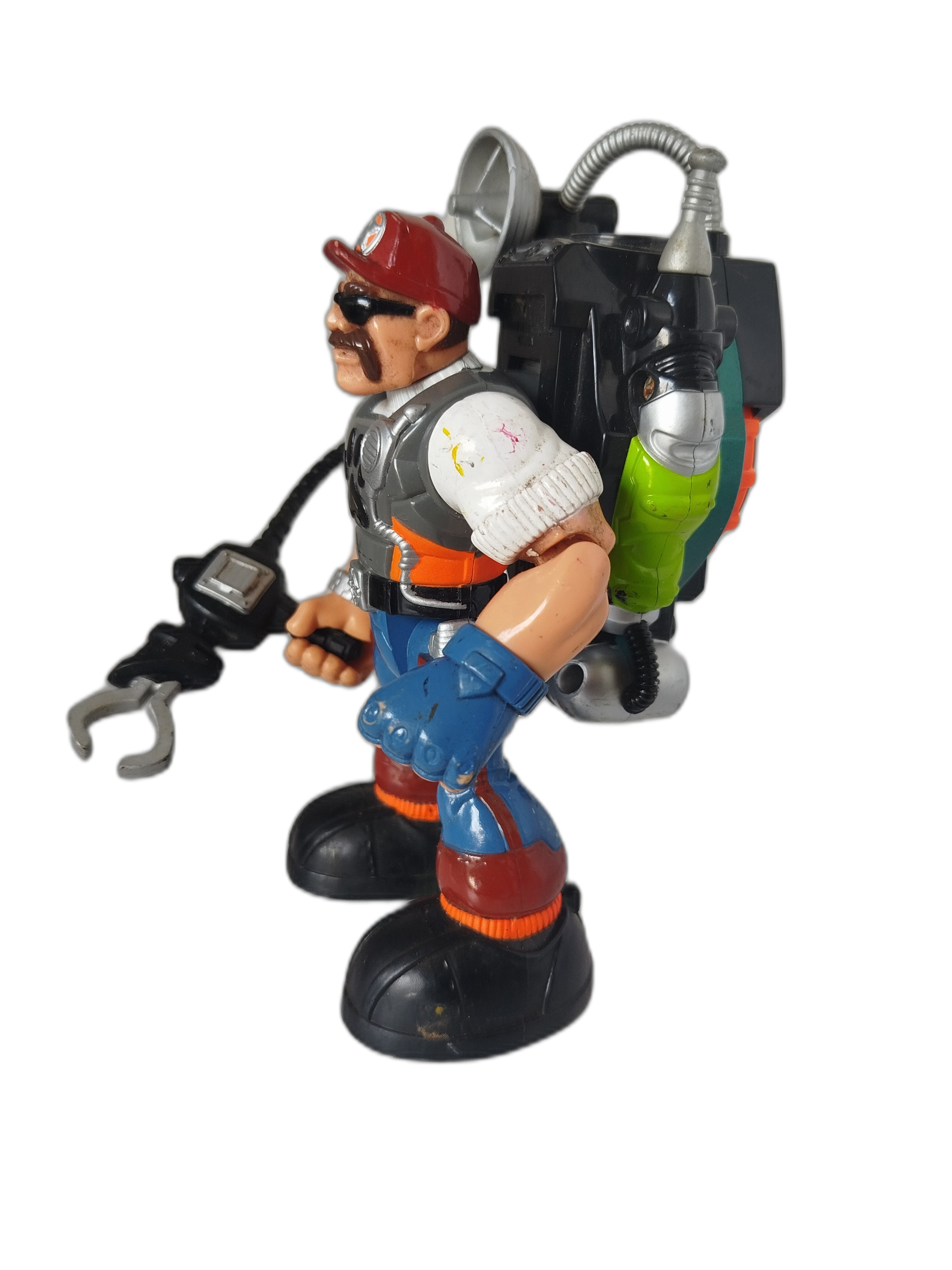 Heroes al Rescate  - Bill Barker con mochila de herramientas - Mision de rescate
