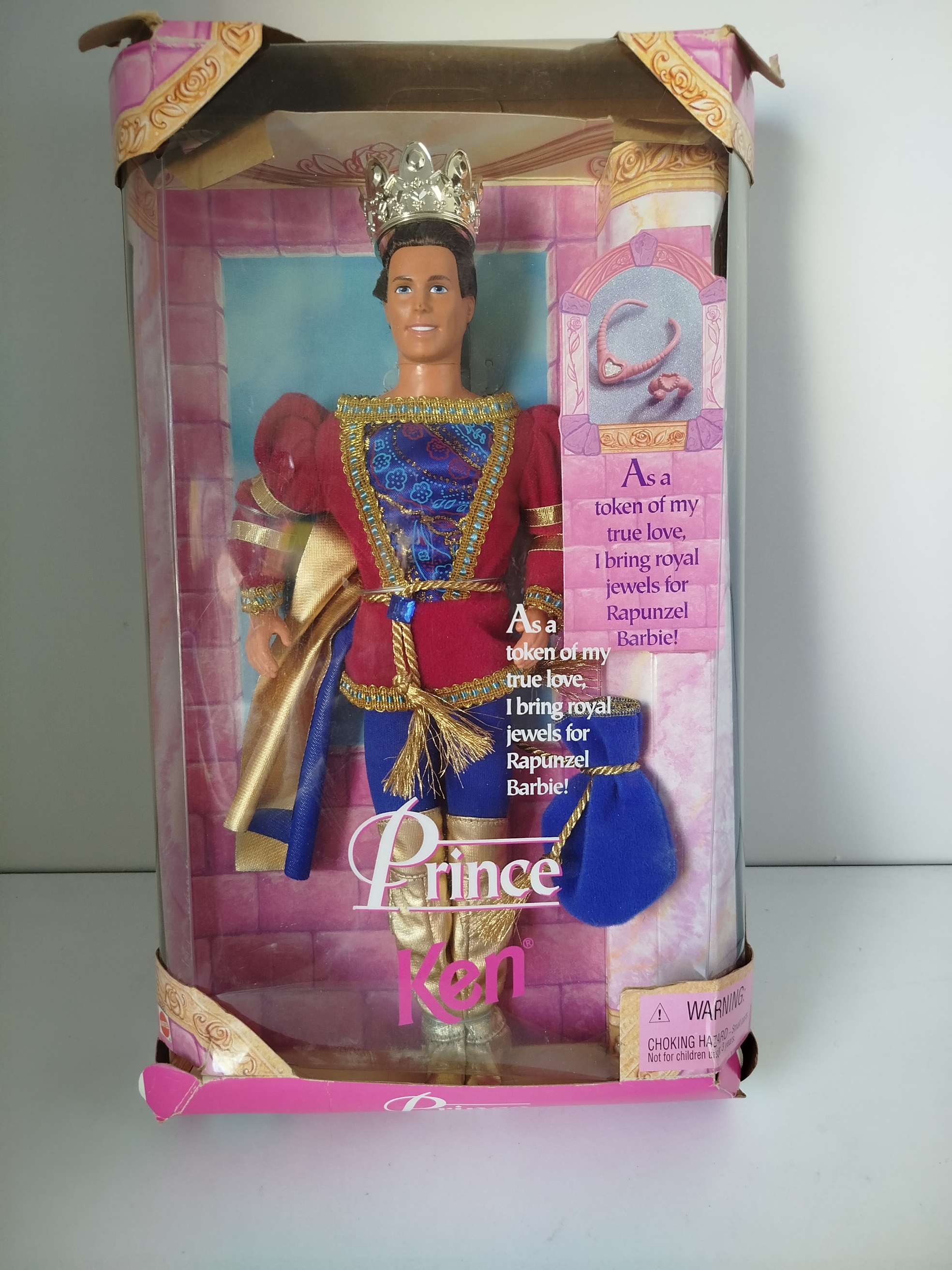 Barbie  - Principe Kent de la Coleccion Rapunzel 1997