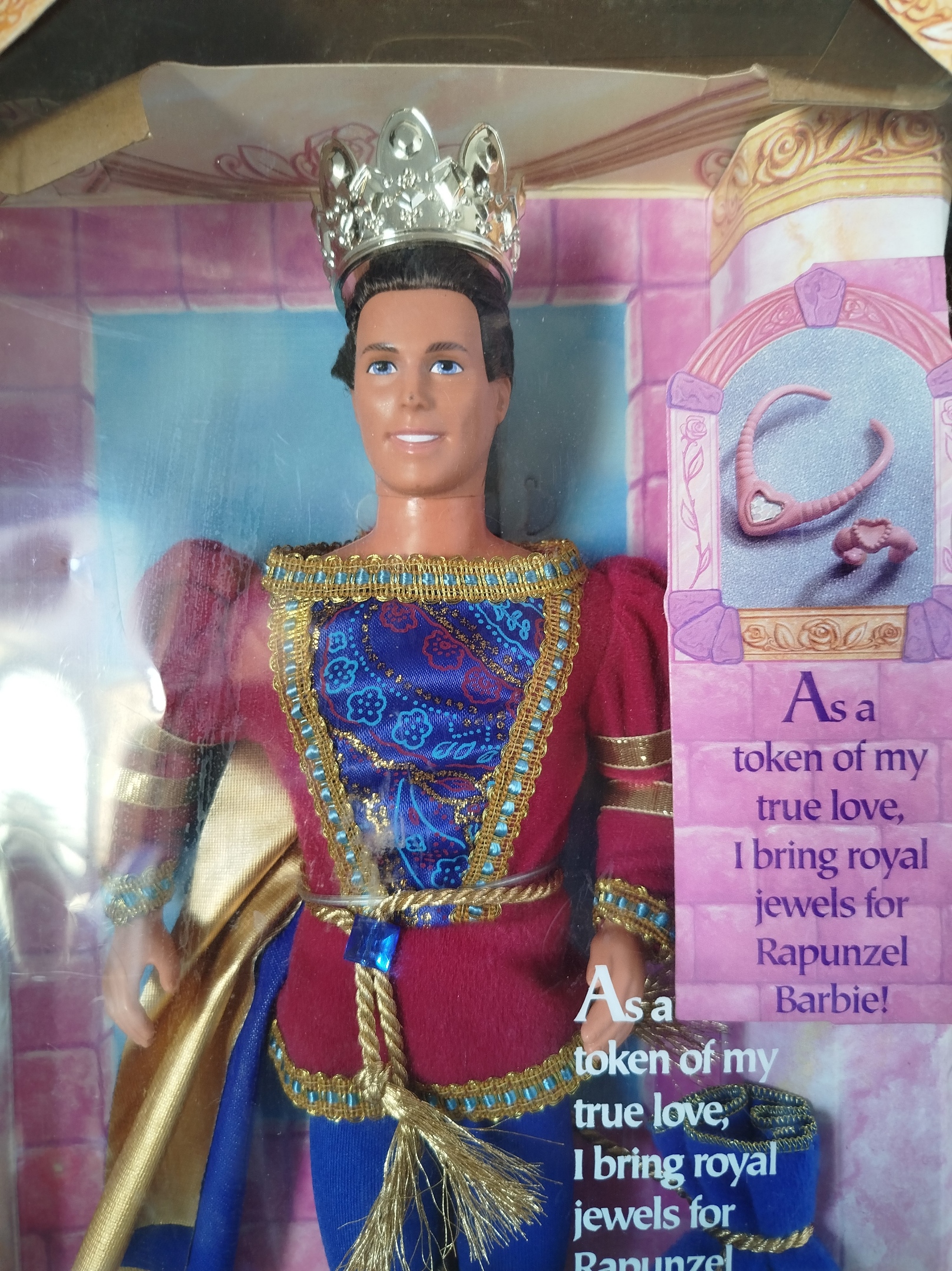 Barbie  - Principe Kent de la Coleccion Rapunzel 1997