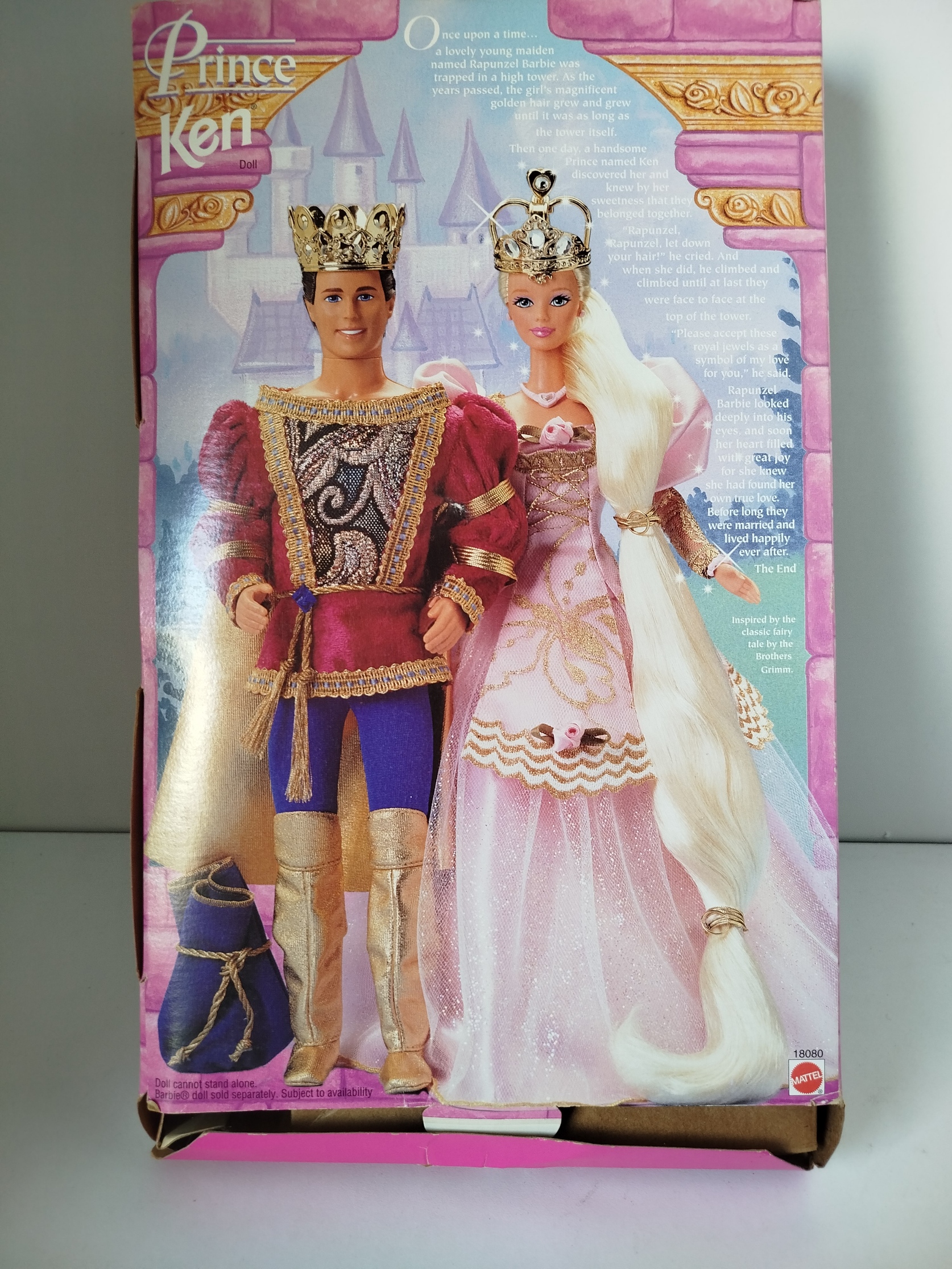 Barbie  - Principe Kent de la Coleccion Rapunzel 1997