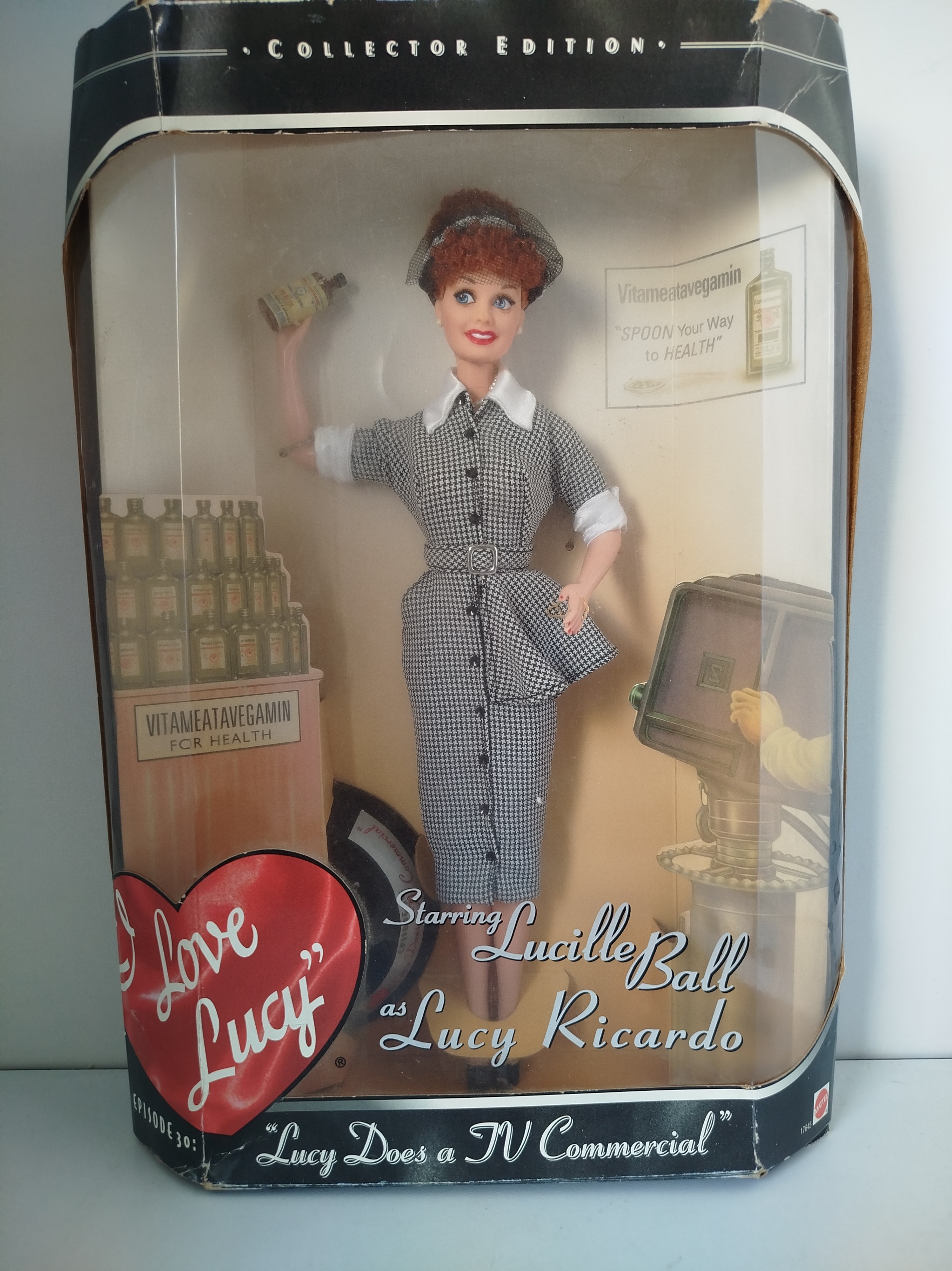 Barbie  - Lucy Edicion Coleccionista  - Lucille Ball - Lucy Does a TV