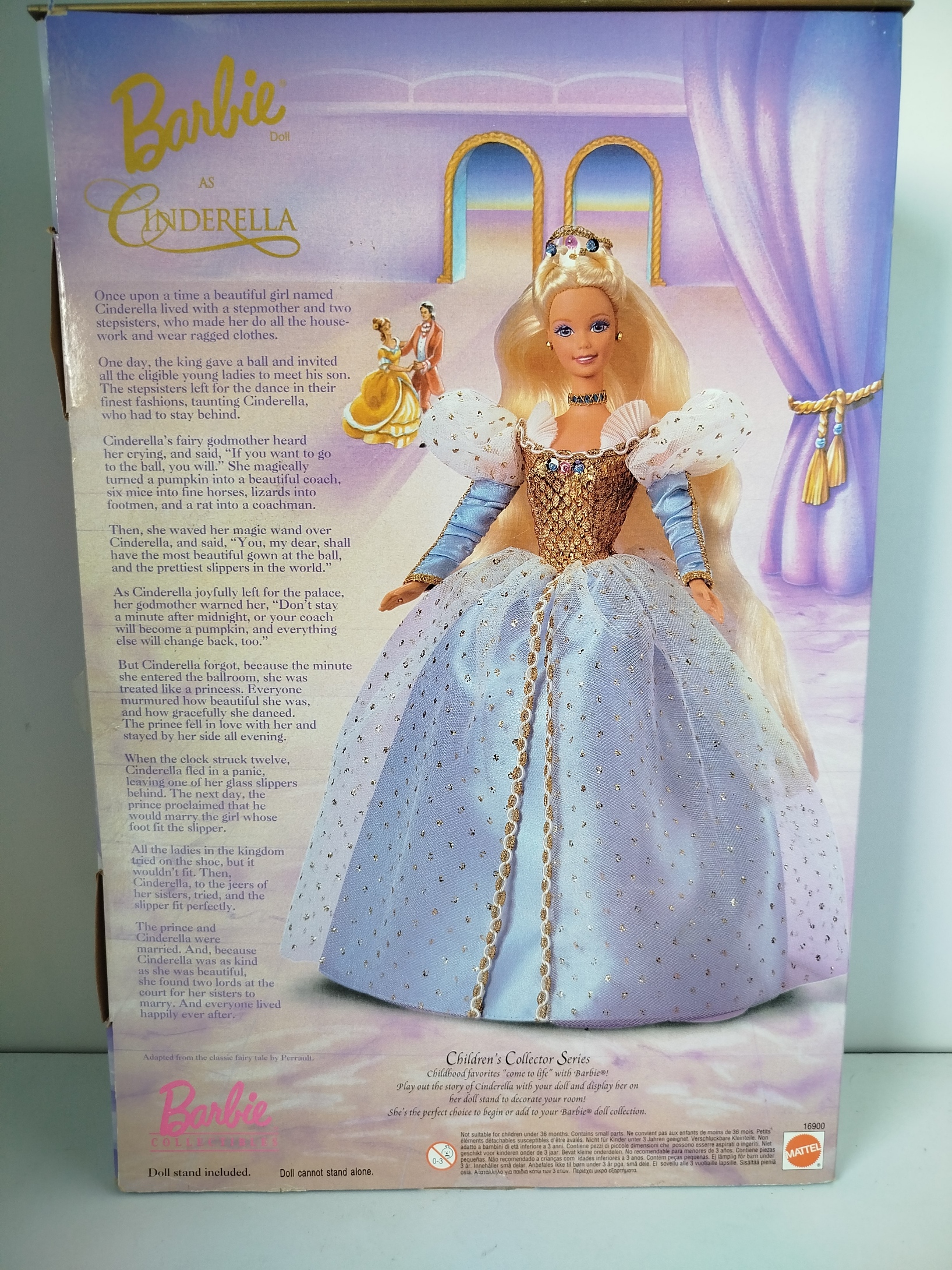 Barbie  - Cenicienta de la serie Childrens Collector Series 1997