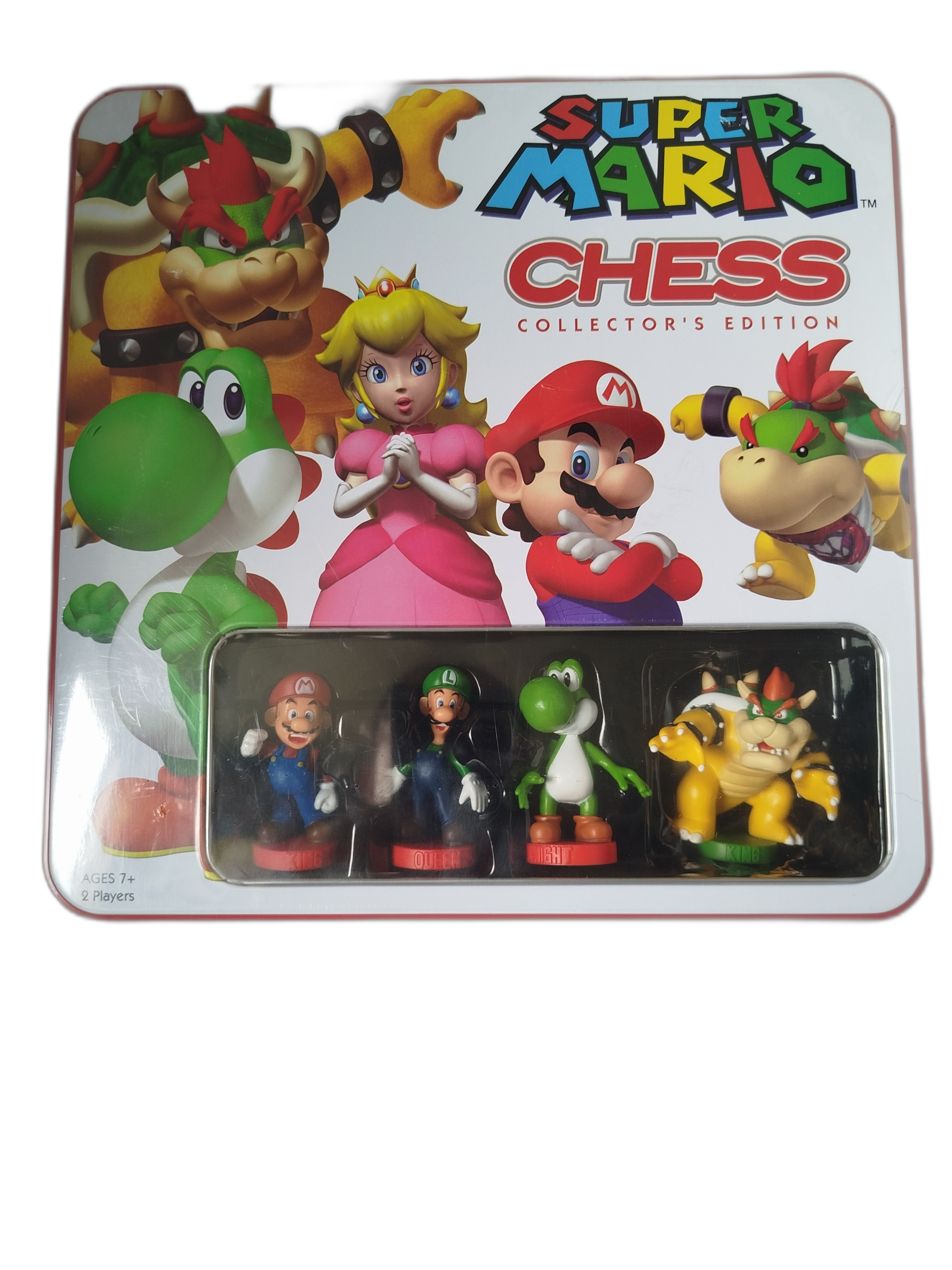 AJEDREZ de Super Mario - Empacado en su caja original - Sin abrir - Caja Metálica