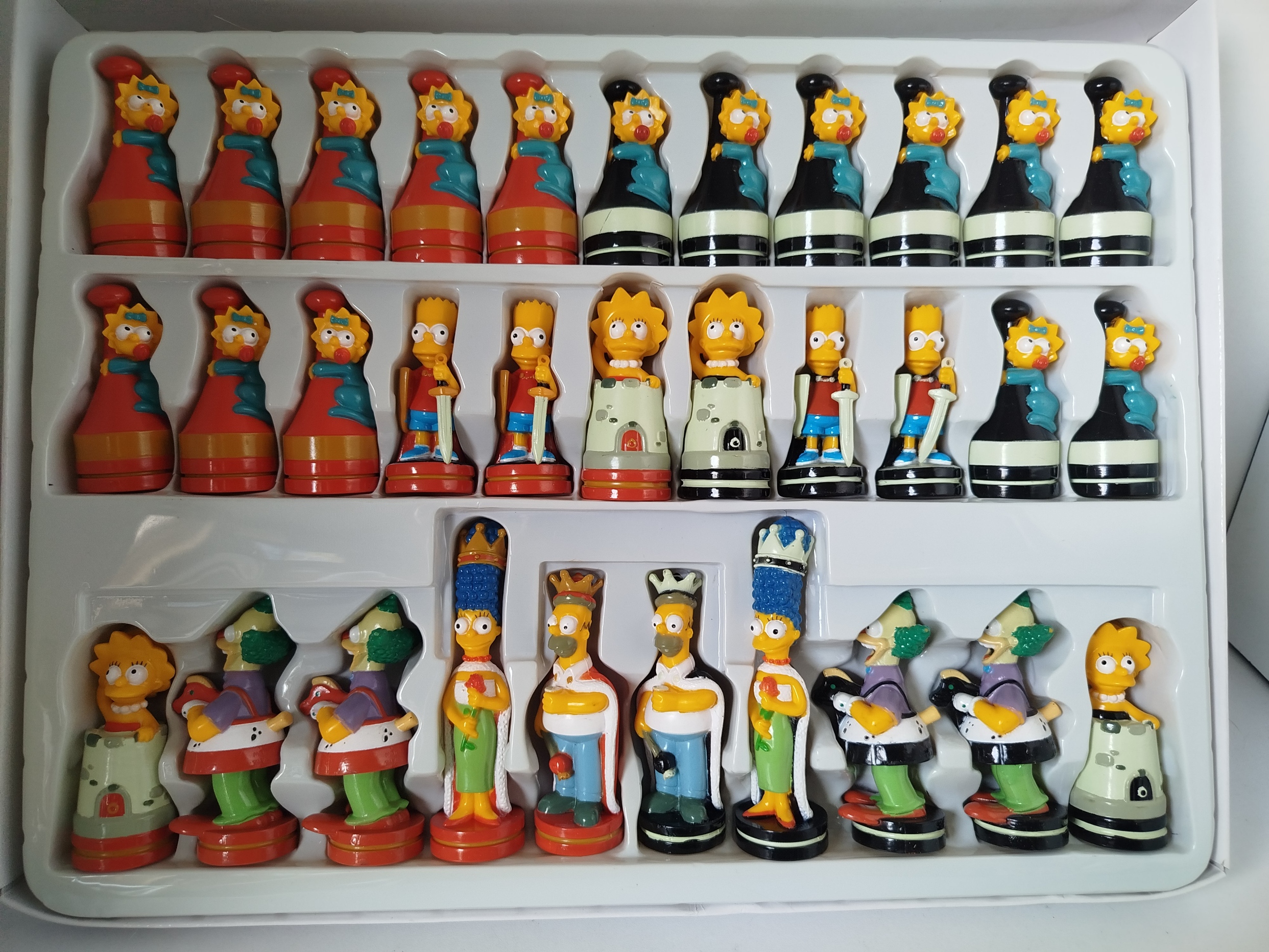 AJEDREZ de los Simpons llamado 3-D Chess Game