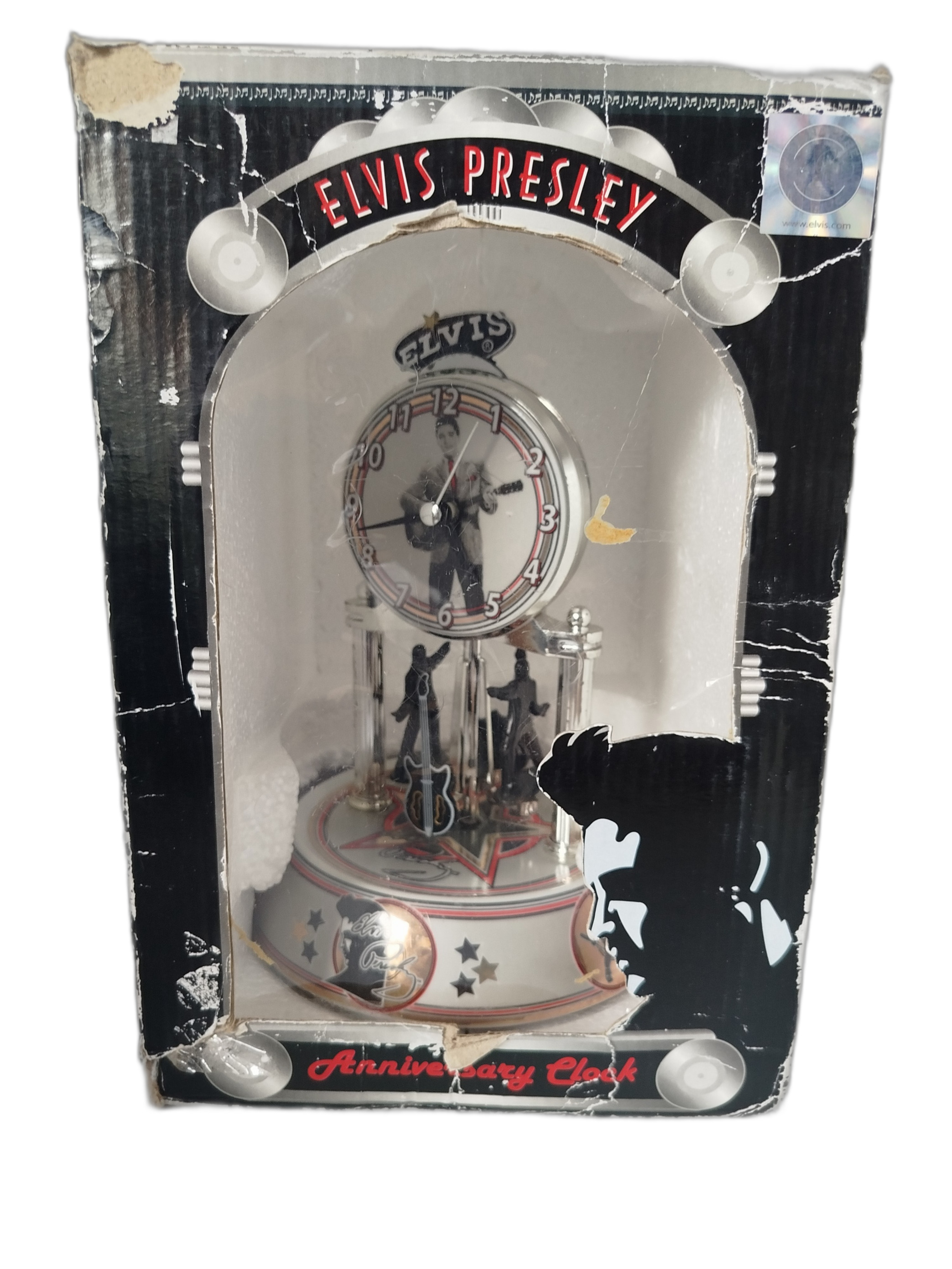 Reloj de Aniversario de Elvis Presley de Coleccion.  Sin urna de vidrio. Funcionarl. 