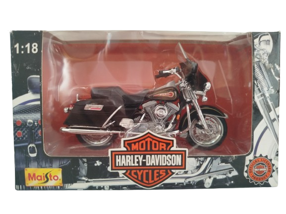 Motocicleta Harley Davidson marca maisto.