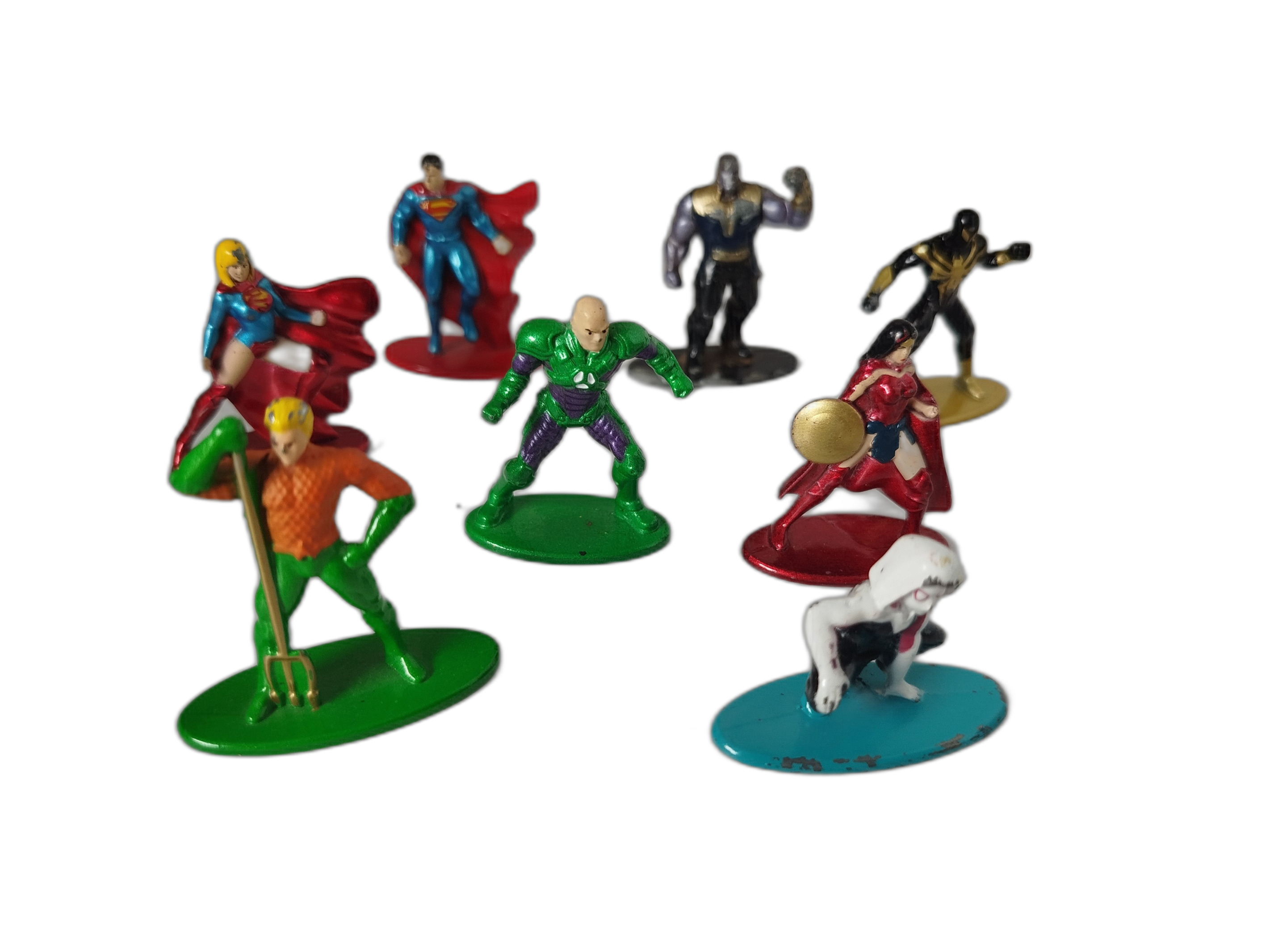 8 Minecraft Nano Metalfigs - Super heroes