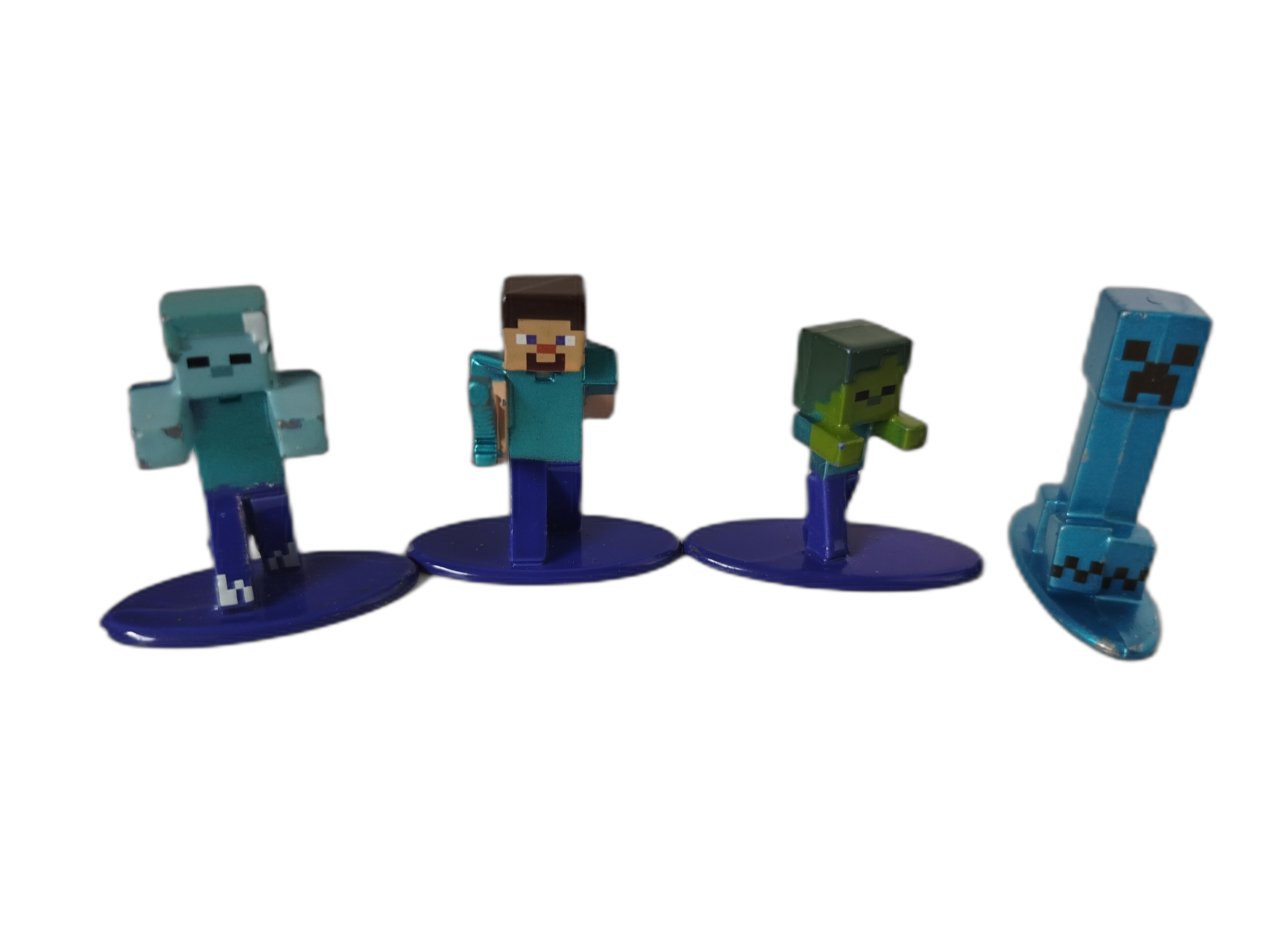 4 Minecraft Nano Metalfigs
