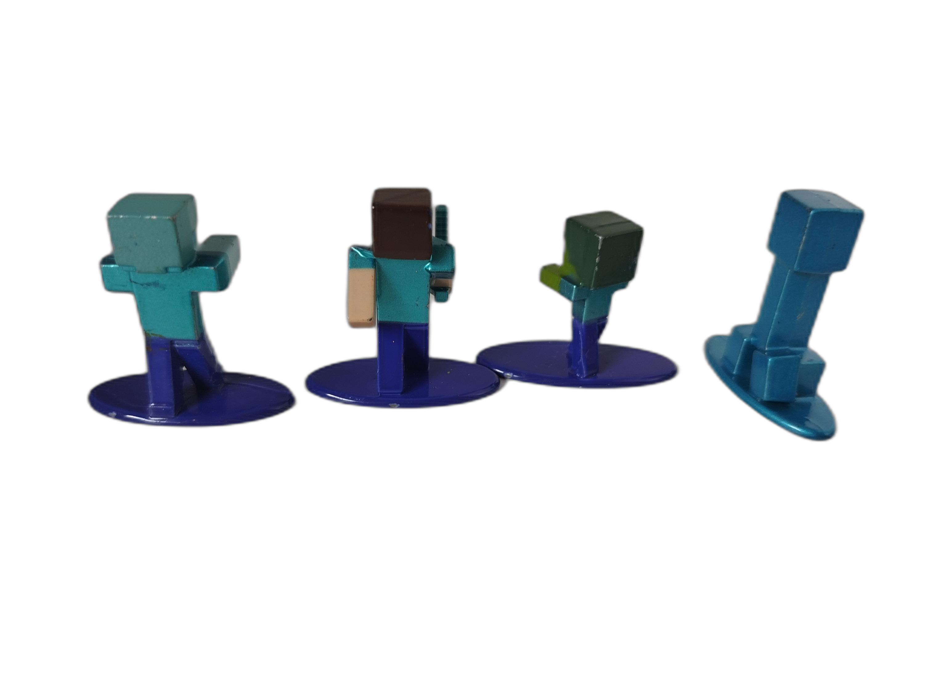 4 Minecraft Nano Metalfigs