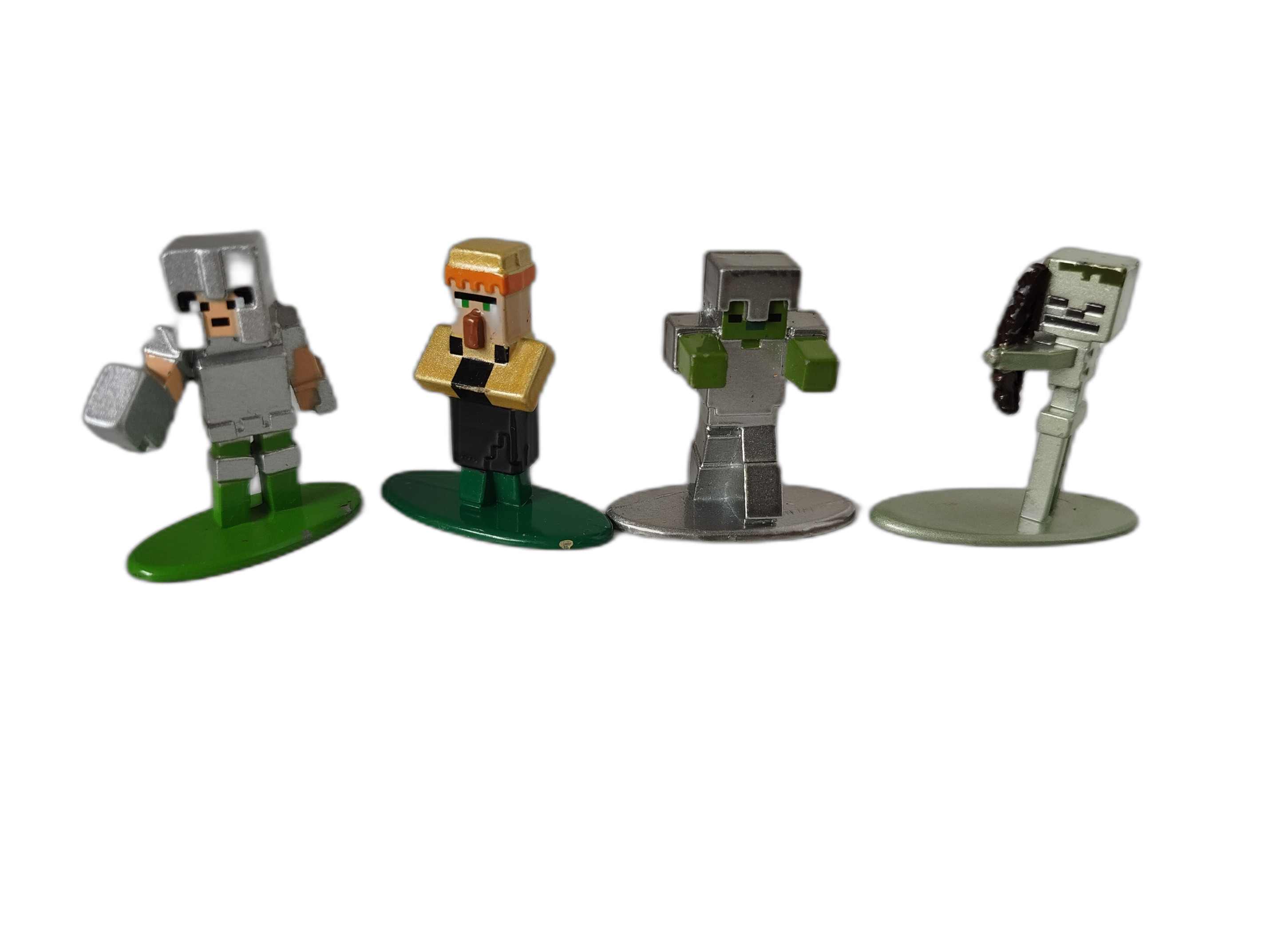 4 Minecraft Nano Metalfigs