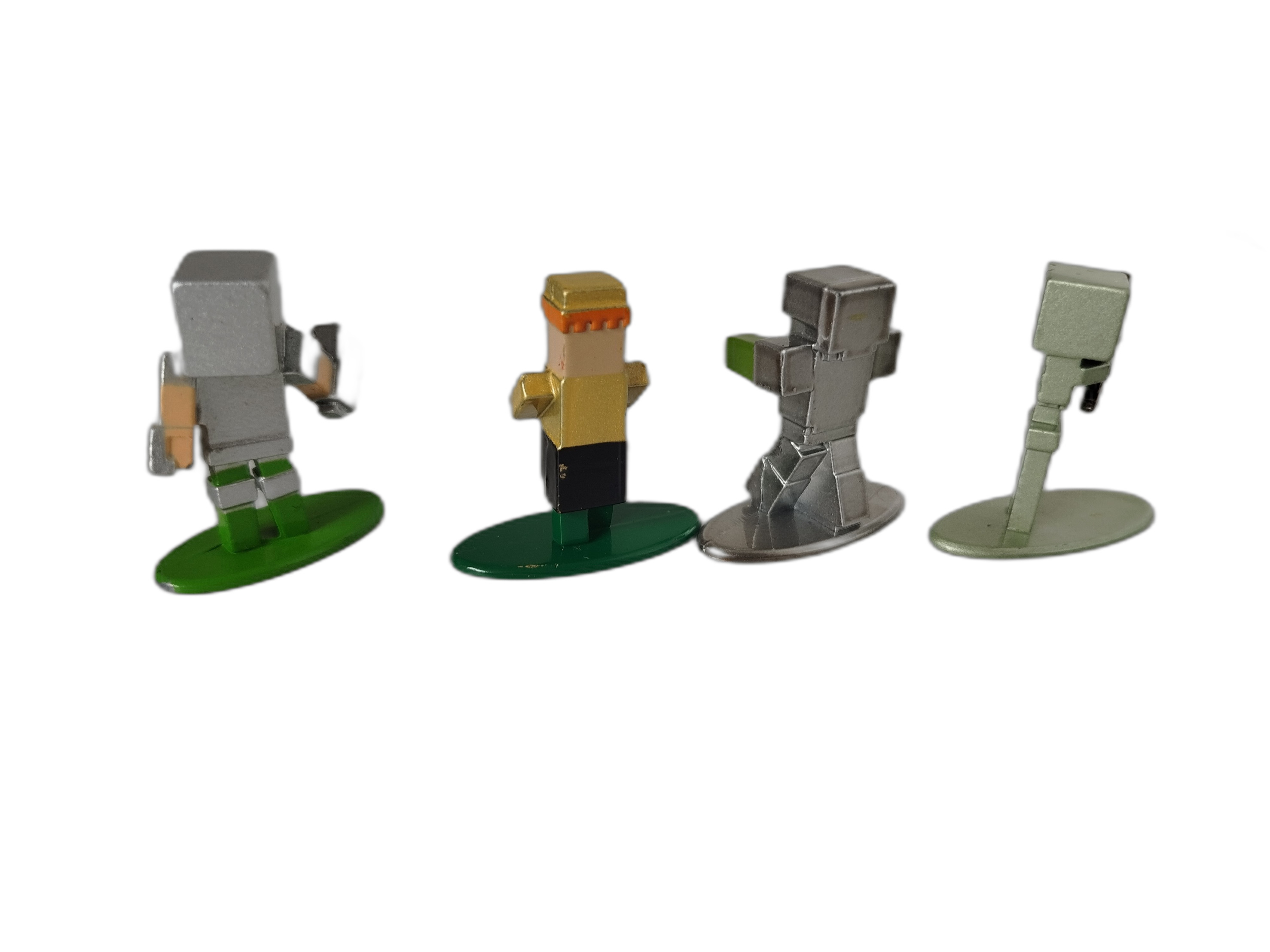 4 Minecraft Nano Metalfigs