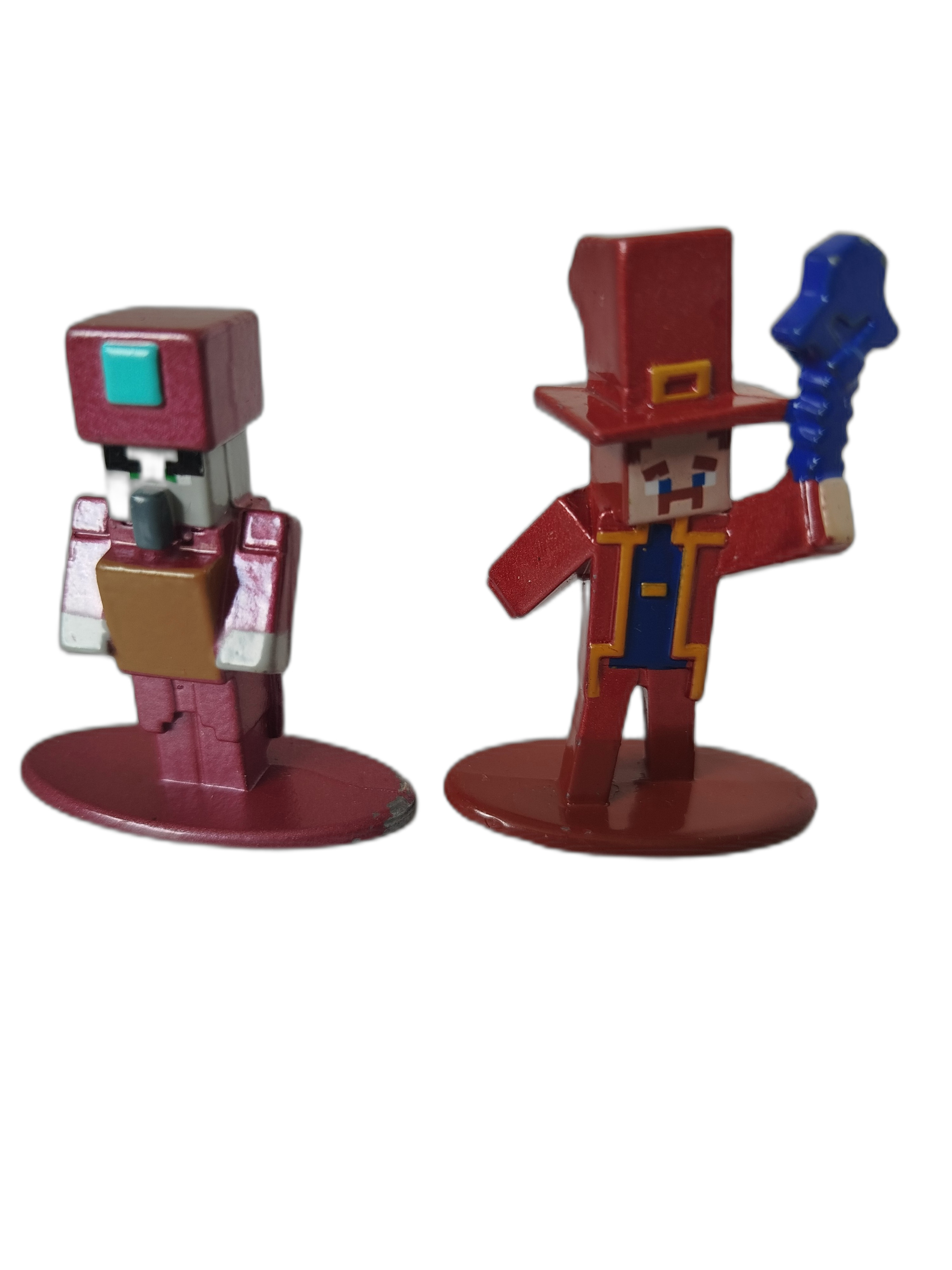 2 Minecraft Nano Metalfigs