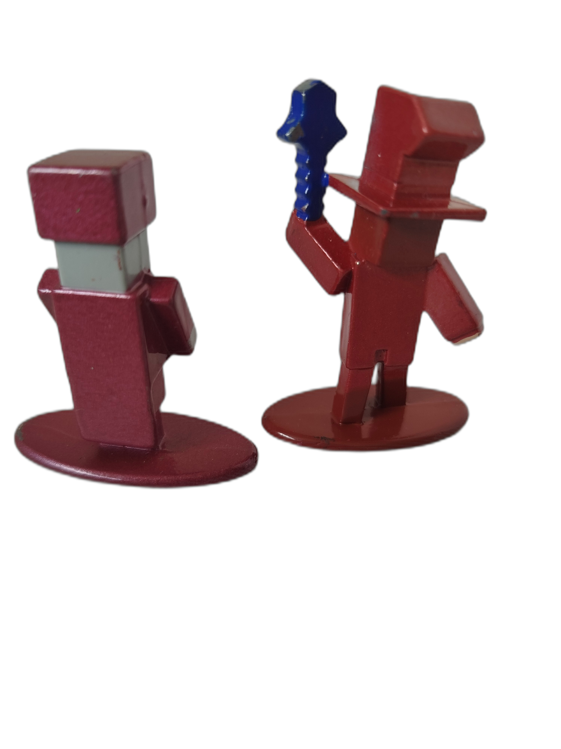 2 Minecraft Nano Metalfigs