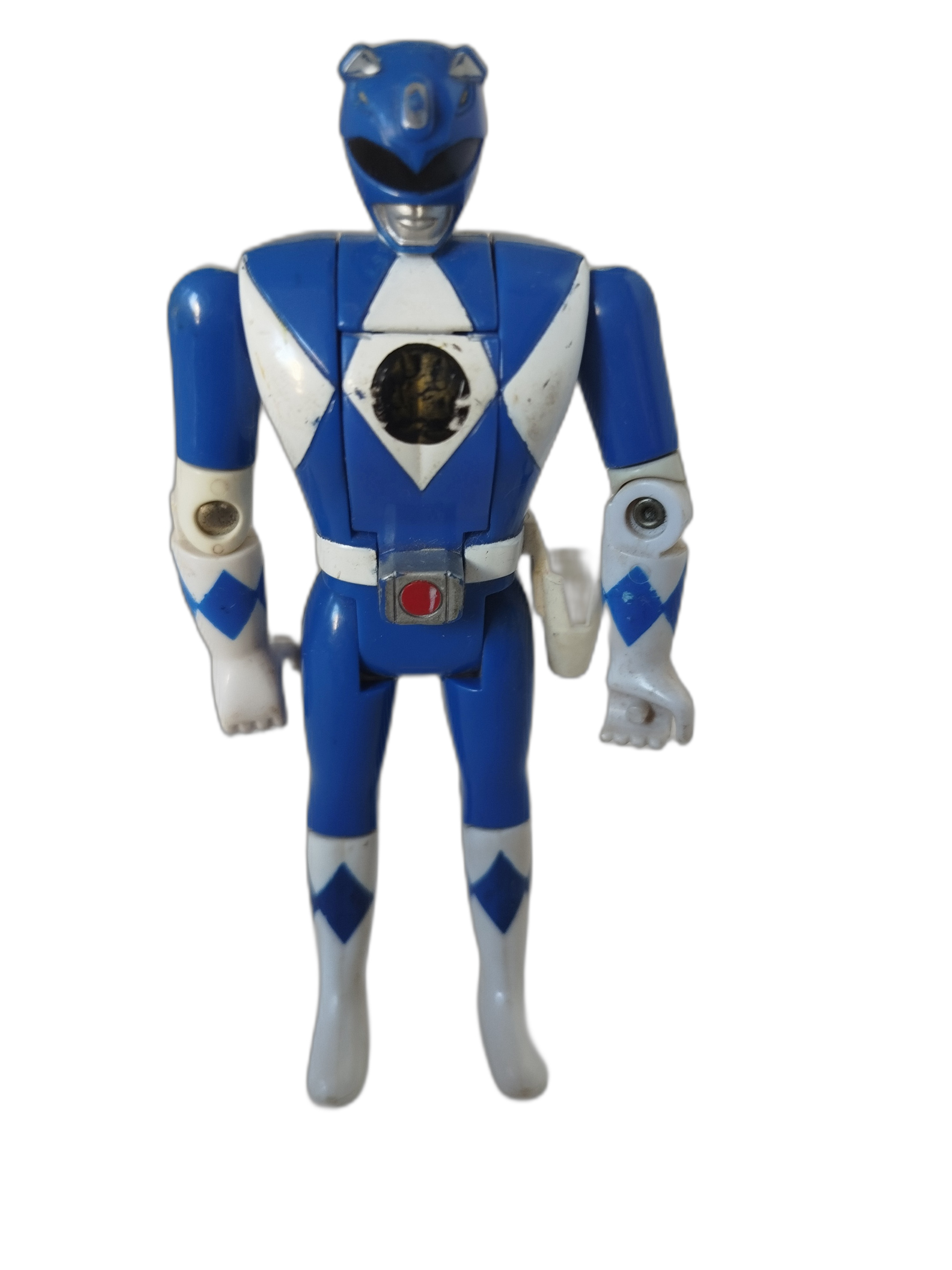 POWER RANGERS - Nilly Craston - Blue Ranger  - 1993 - Flip Head - Cambiacabezas