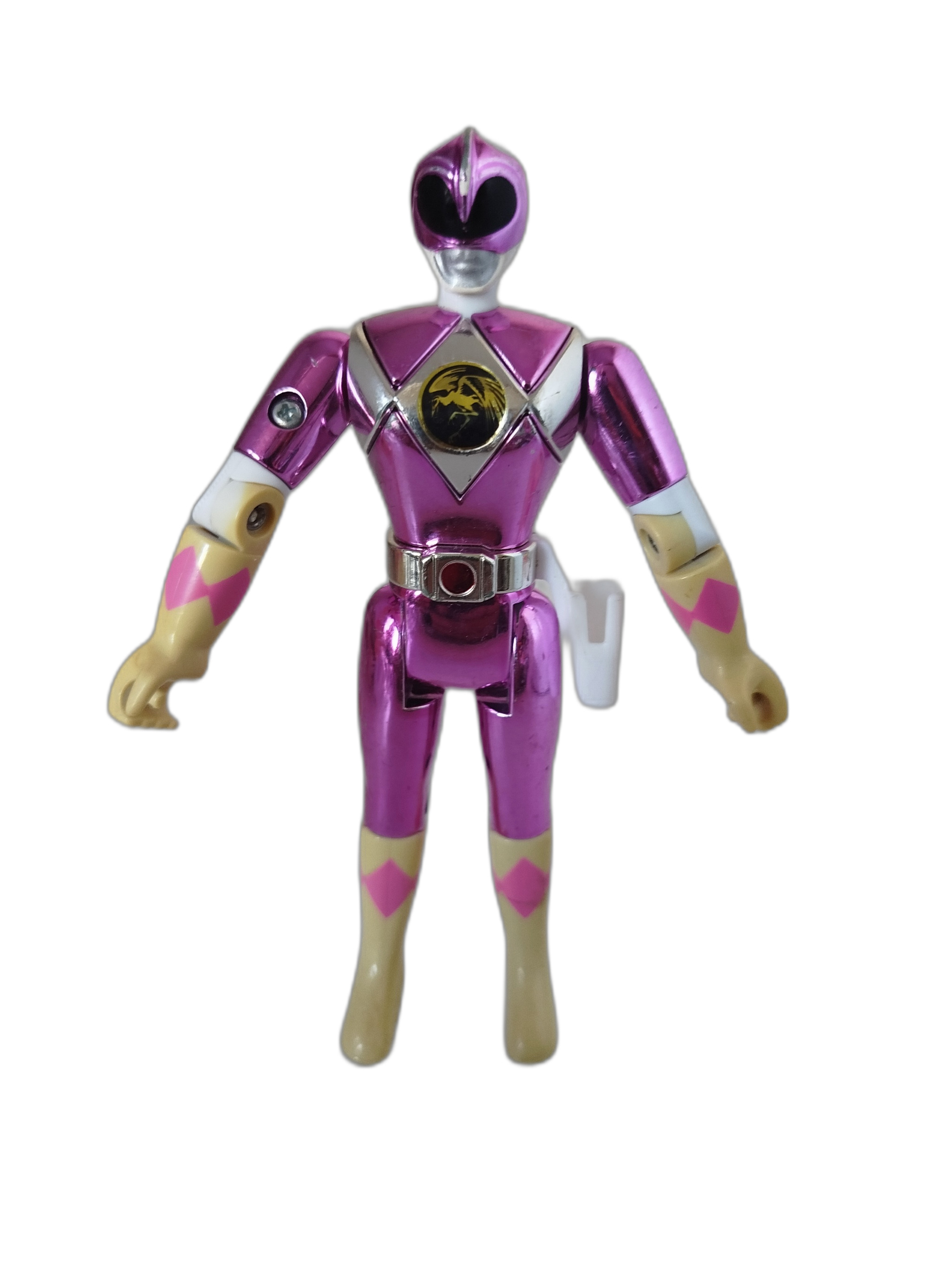 POWER RANGERS - Pink  Ranger  -  Acabado Metálico - 1995